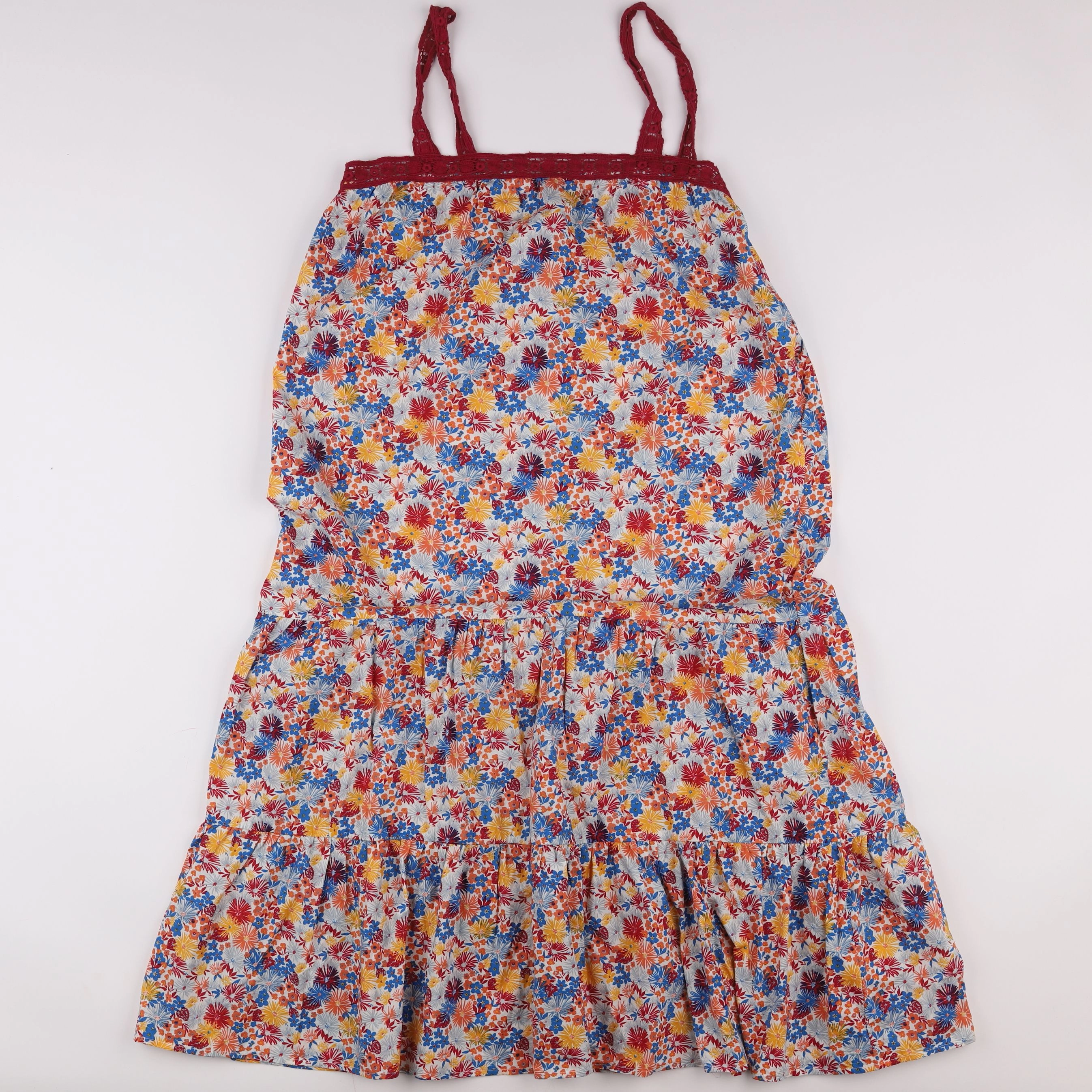 Vertbaudet - robe multicolore - 14 ans