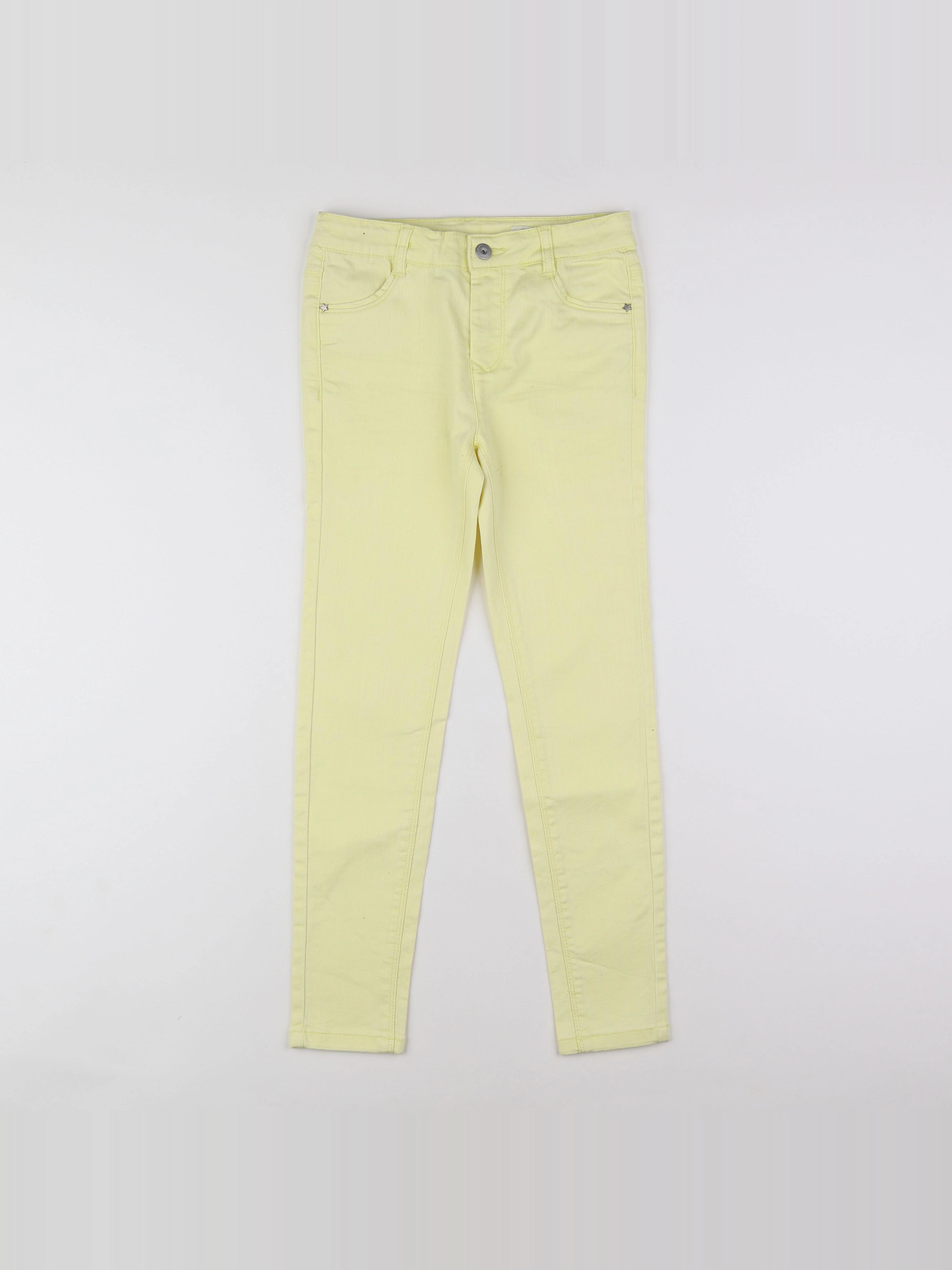 Vertbaudet - pantalon jaune - 9 ans