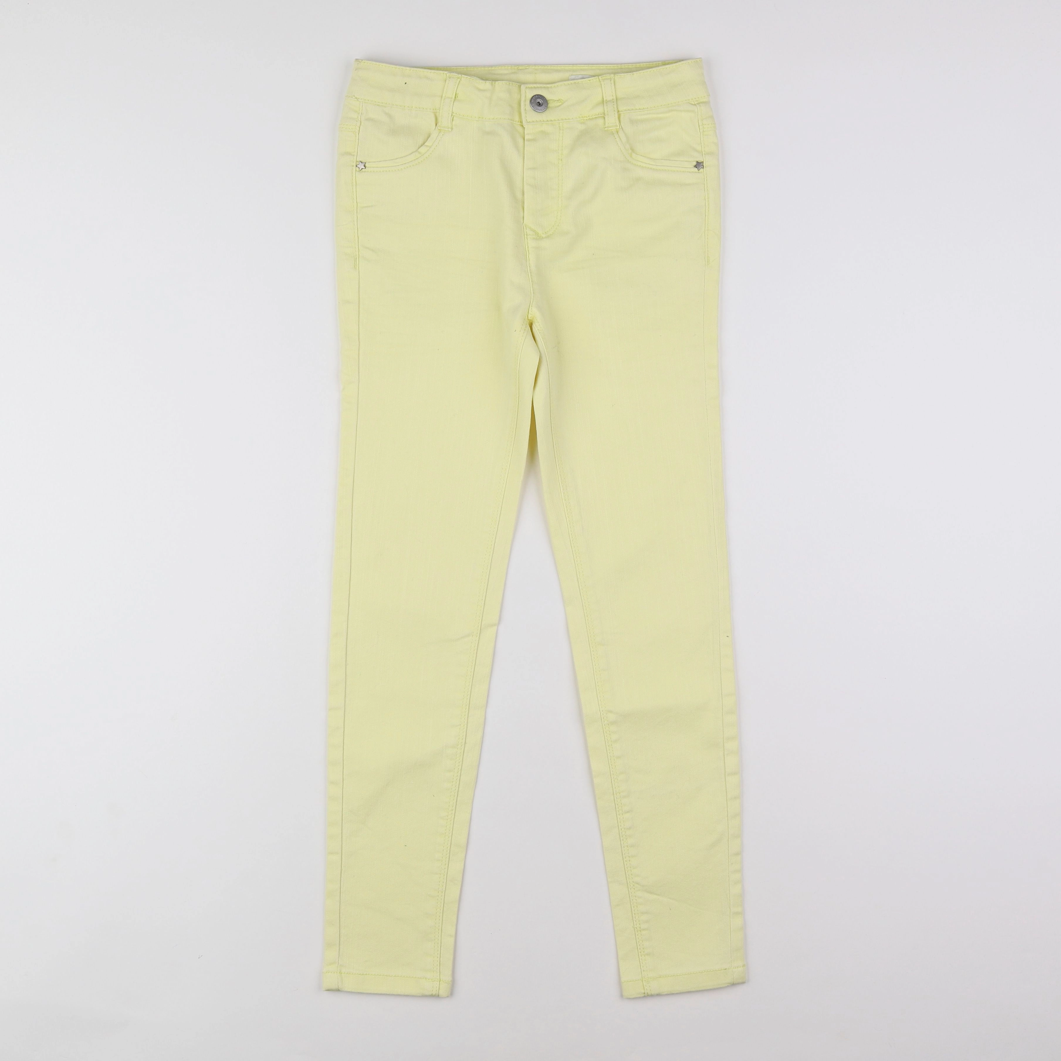 Vertbaudet - pantalon jaune - 9 ans