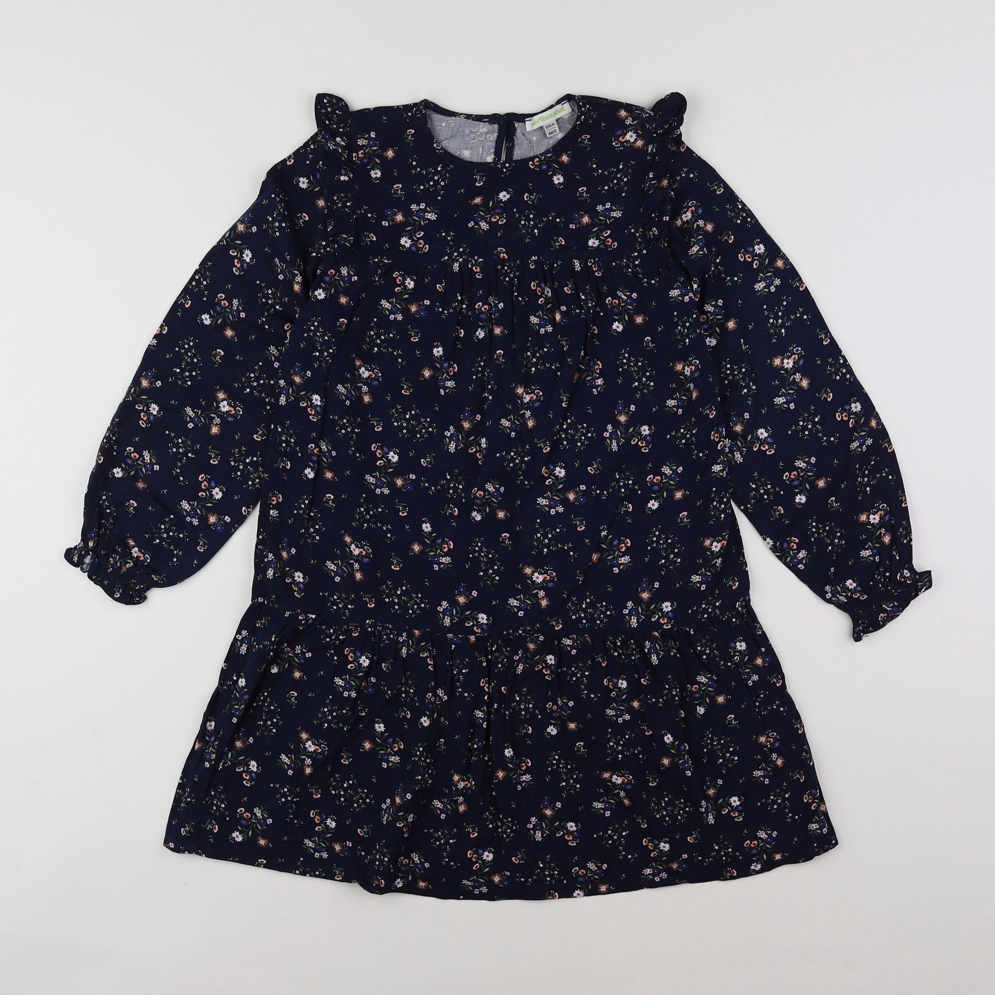 Vertbaudet - robe bleu - 8 ans