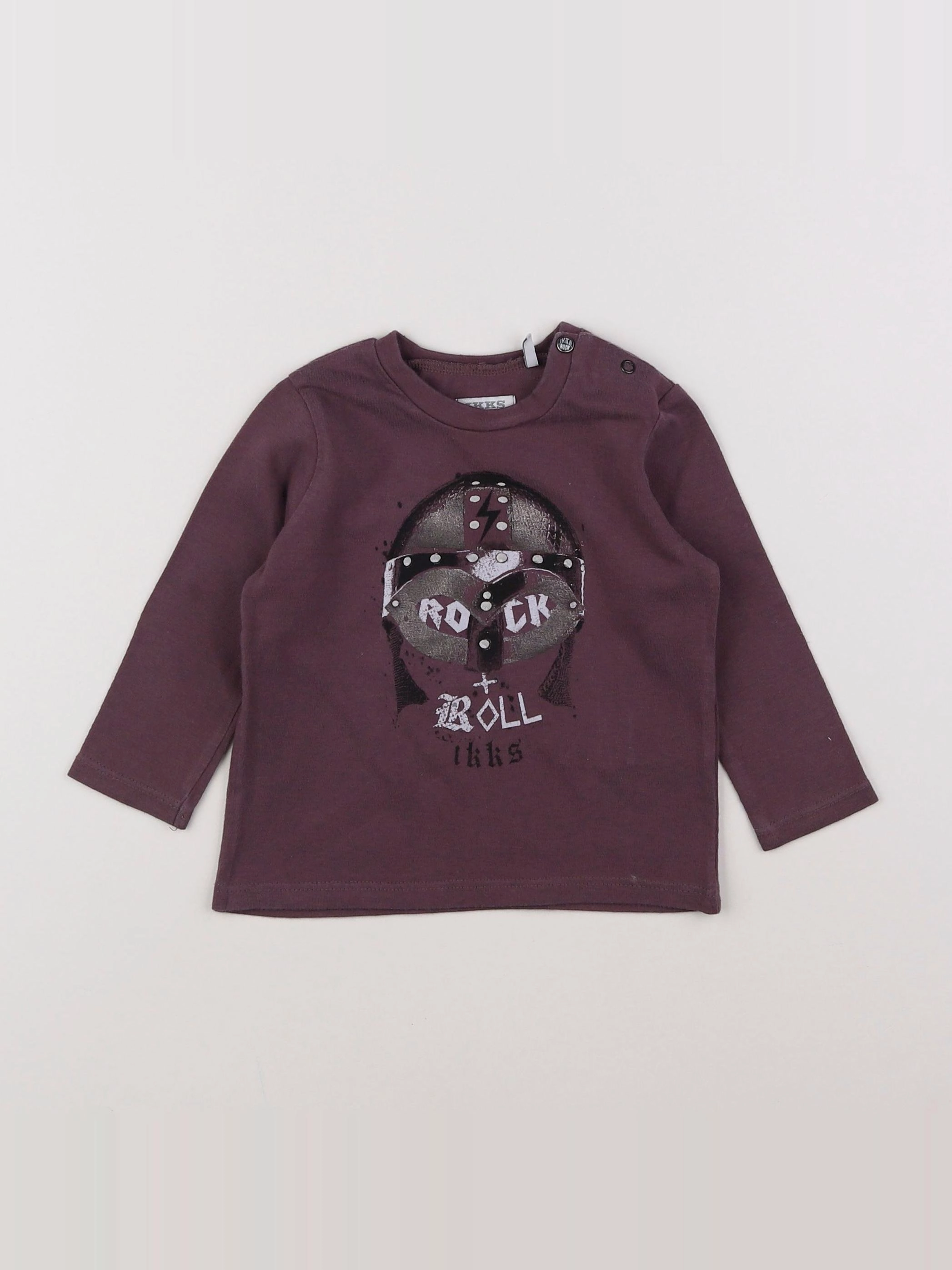 IKKS - tee-shirt violet - 12 mois