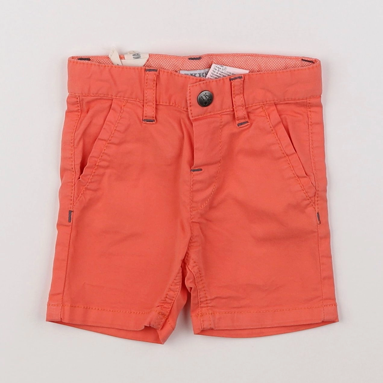 IKKS - short orange - 3 mois