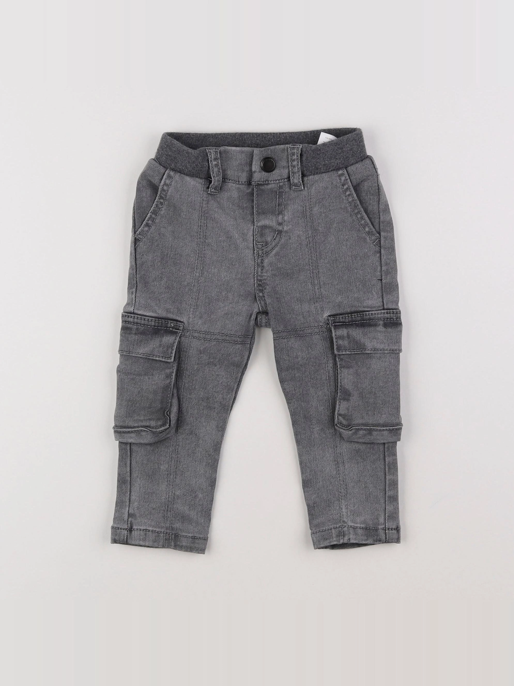 IKKS - jean gris - 12 mois