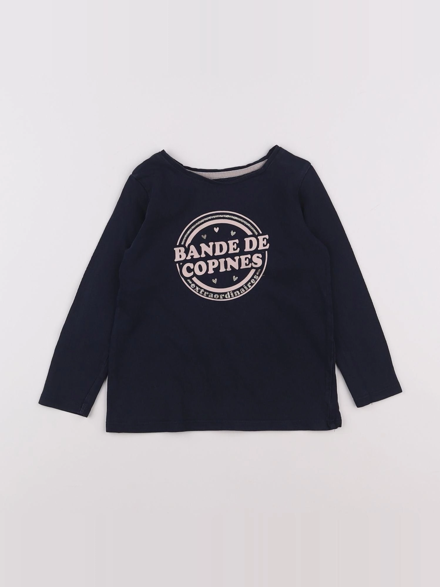 Vertbaudet - tee-shirt bleu - 4 ans
