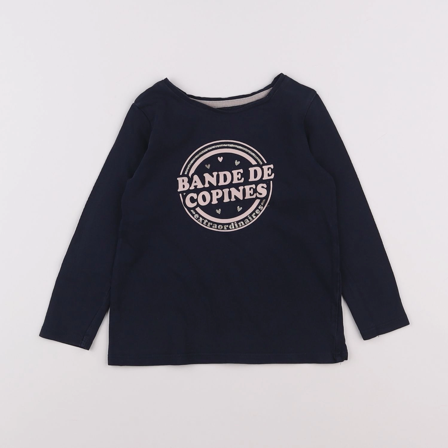 Vertbaudet - tee-shirt bleu - 4 ans