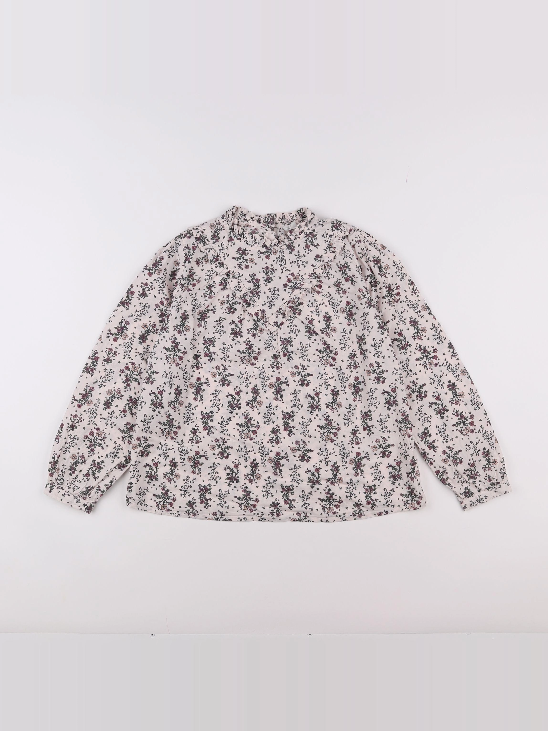 Vertbaudet - blouse multicolore - 10 ans