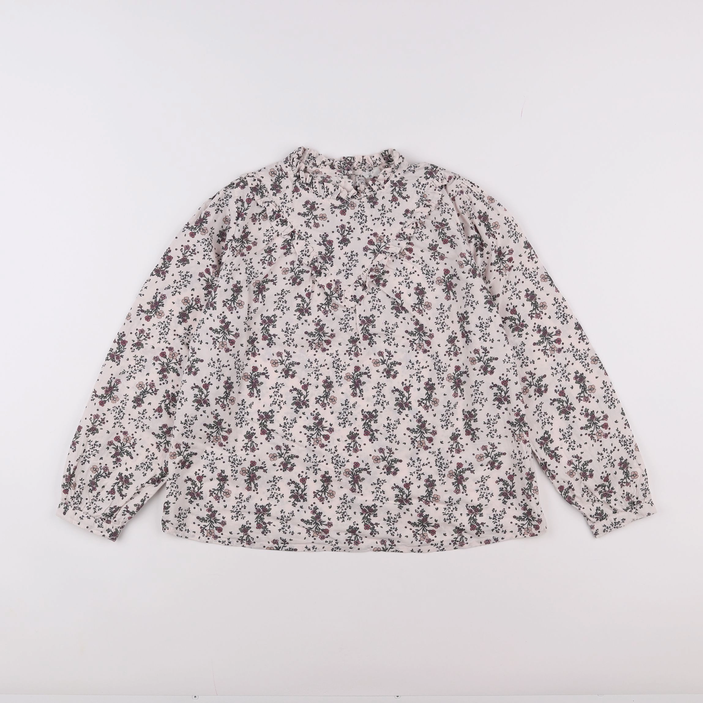 Vertbaudet - blouse multicolore - 10 ans
