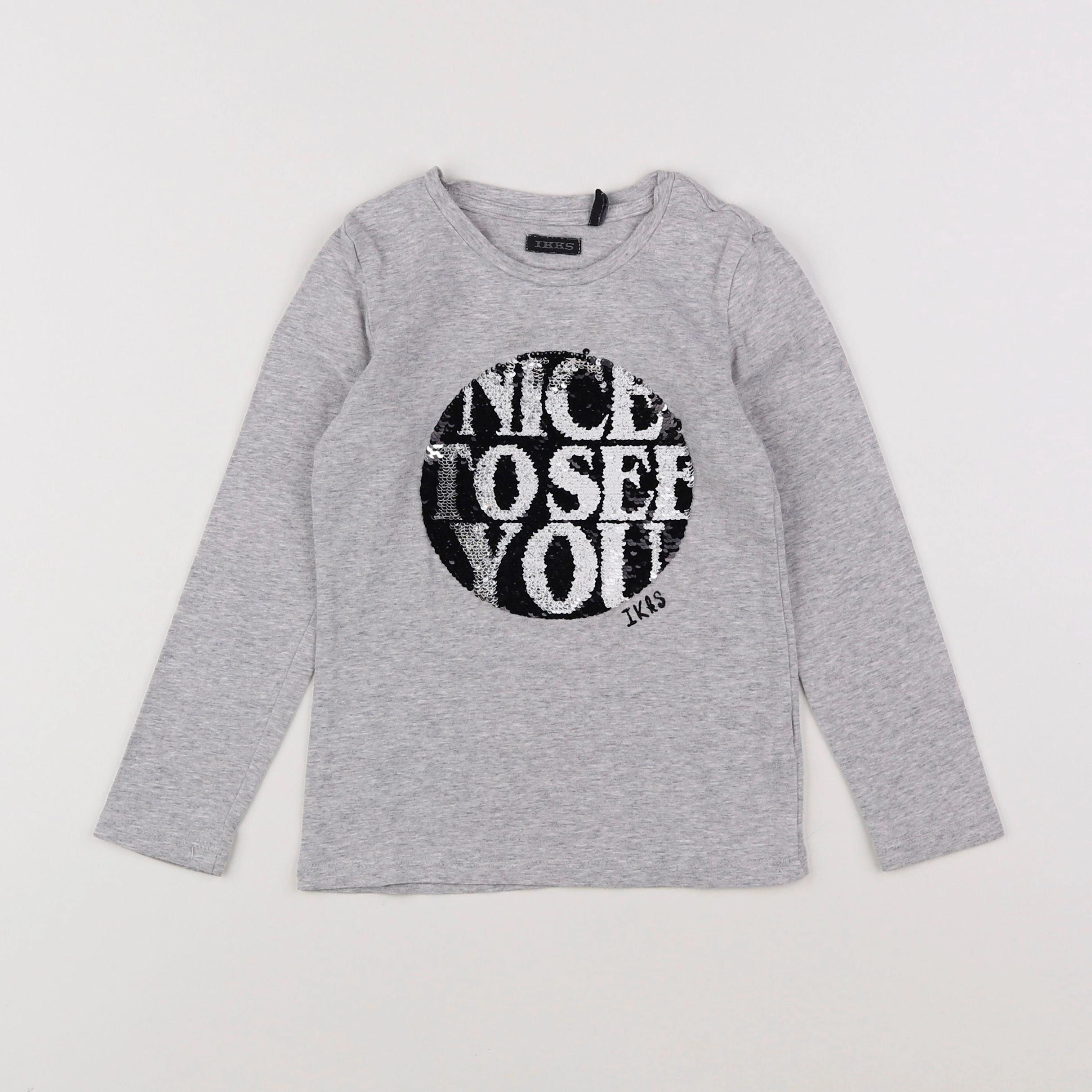 IKKS - tee-shirt gris - 5 ans
