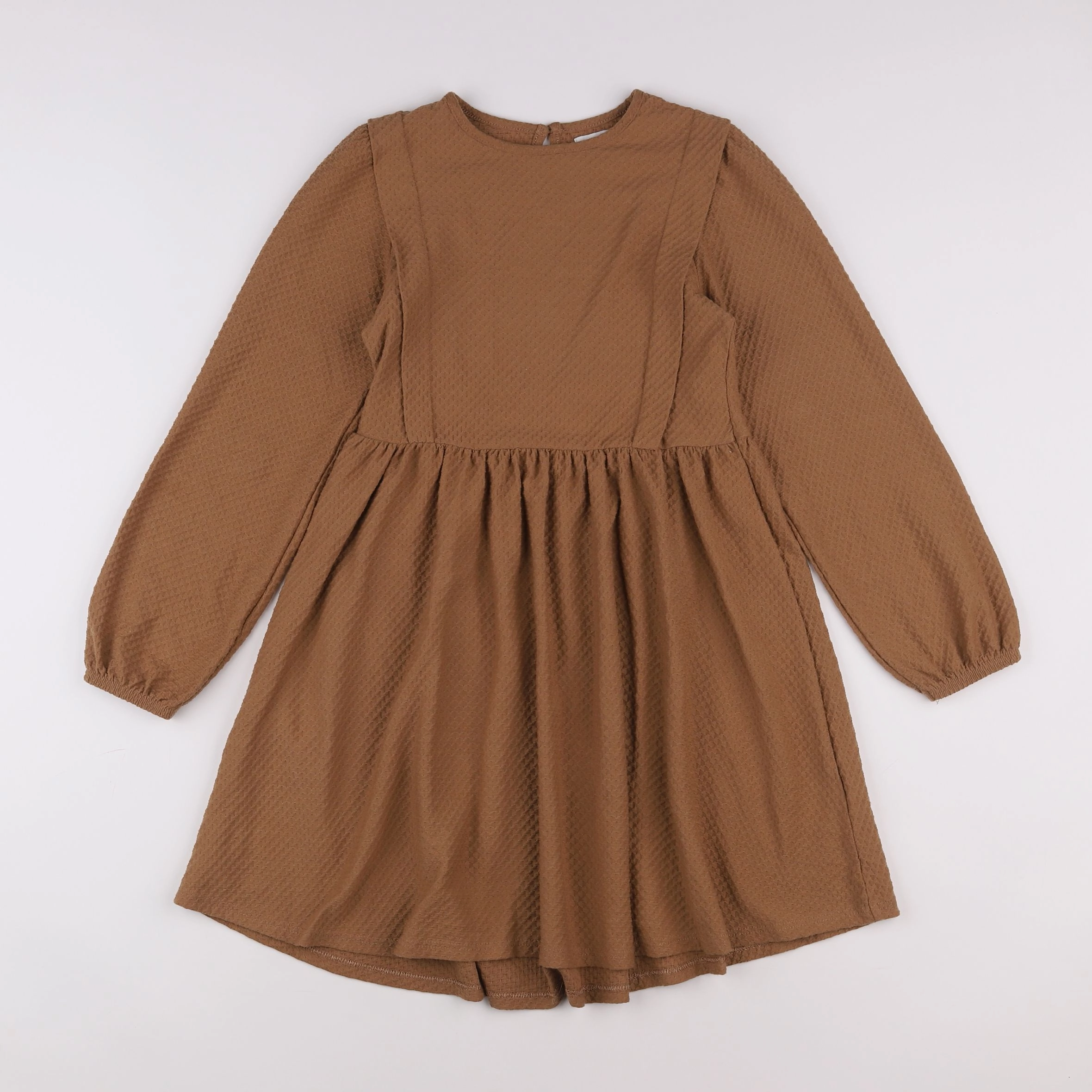 Vertbaudet - robe marron - 10 ans