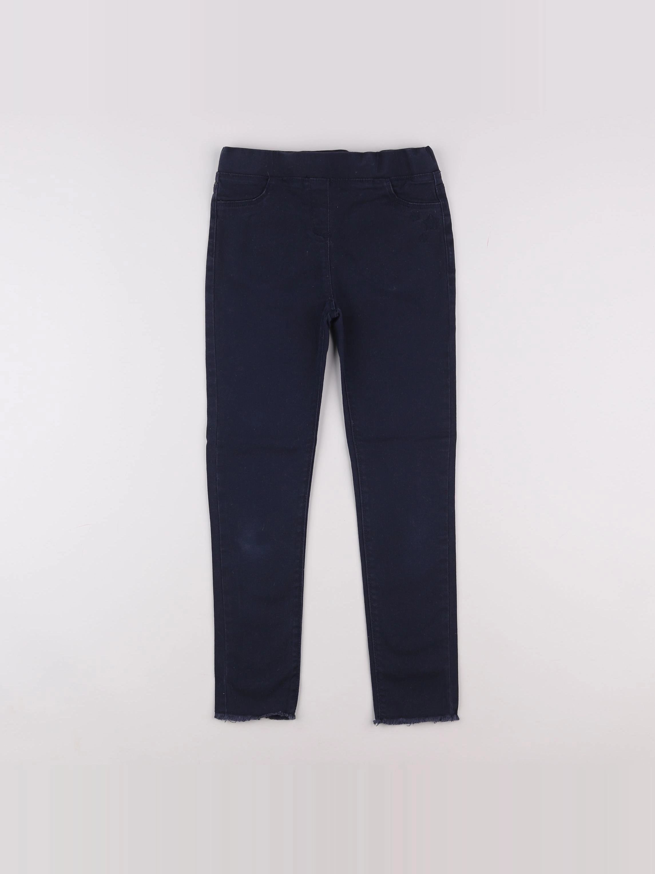 Vertbaudet - pantalon bleu - 9 ans