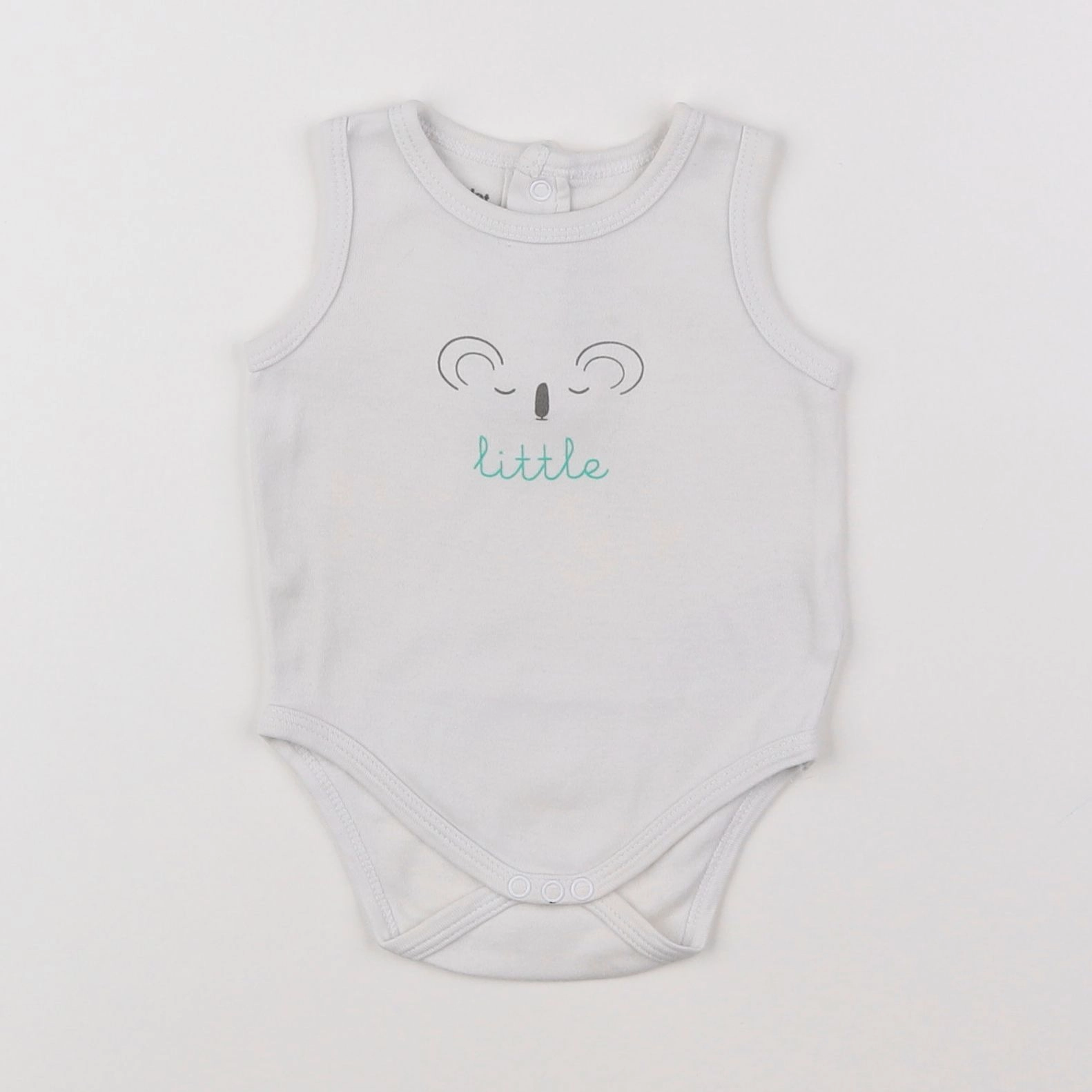 Vertbaudet - body blanc - 3 mois