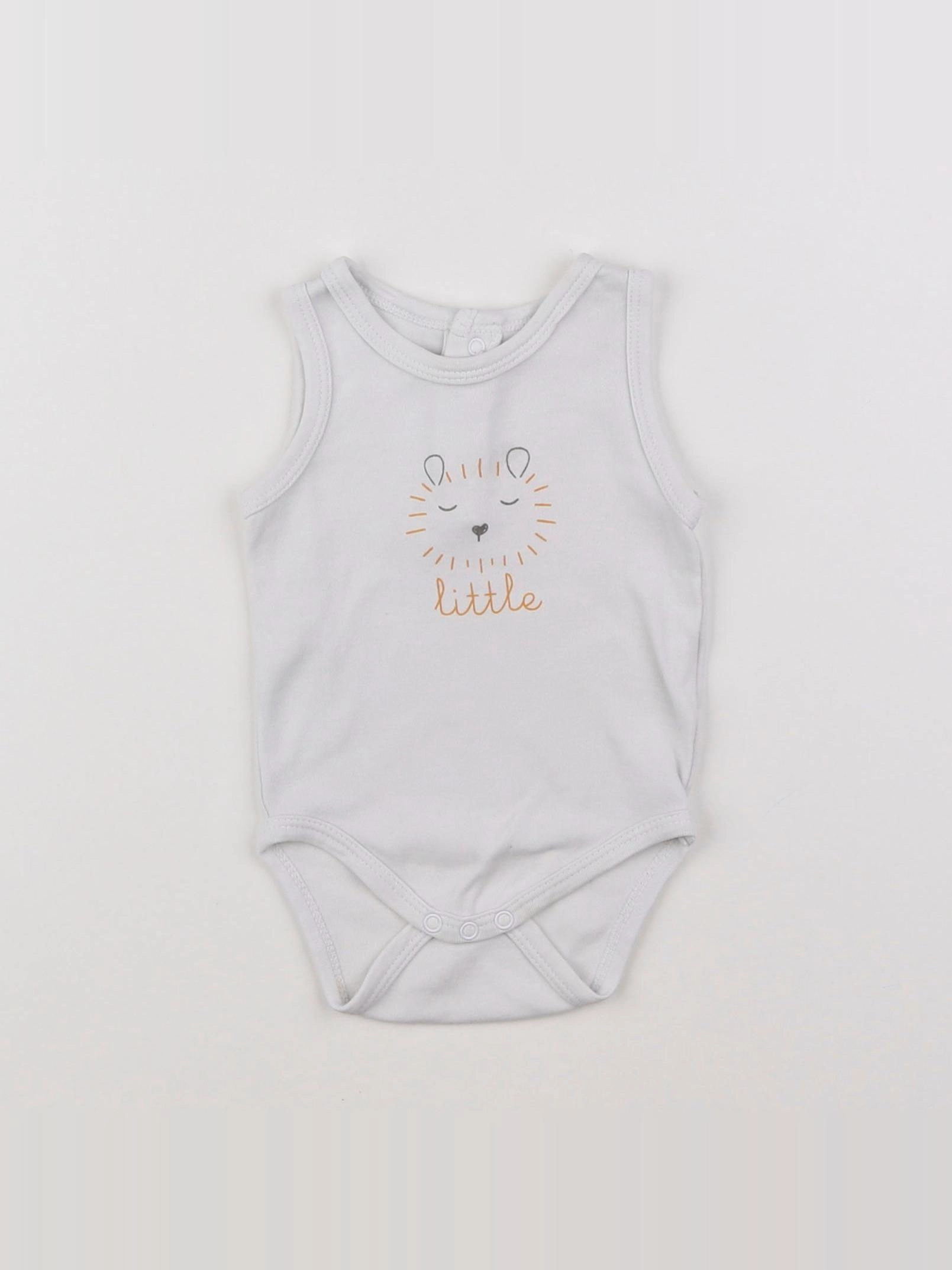 Vertbaudet - body blanc - 3 mois