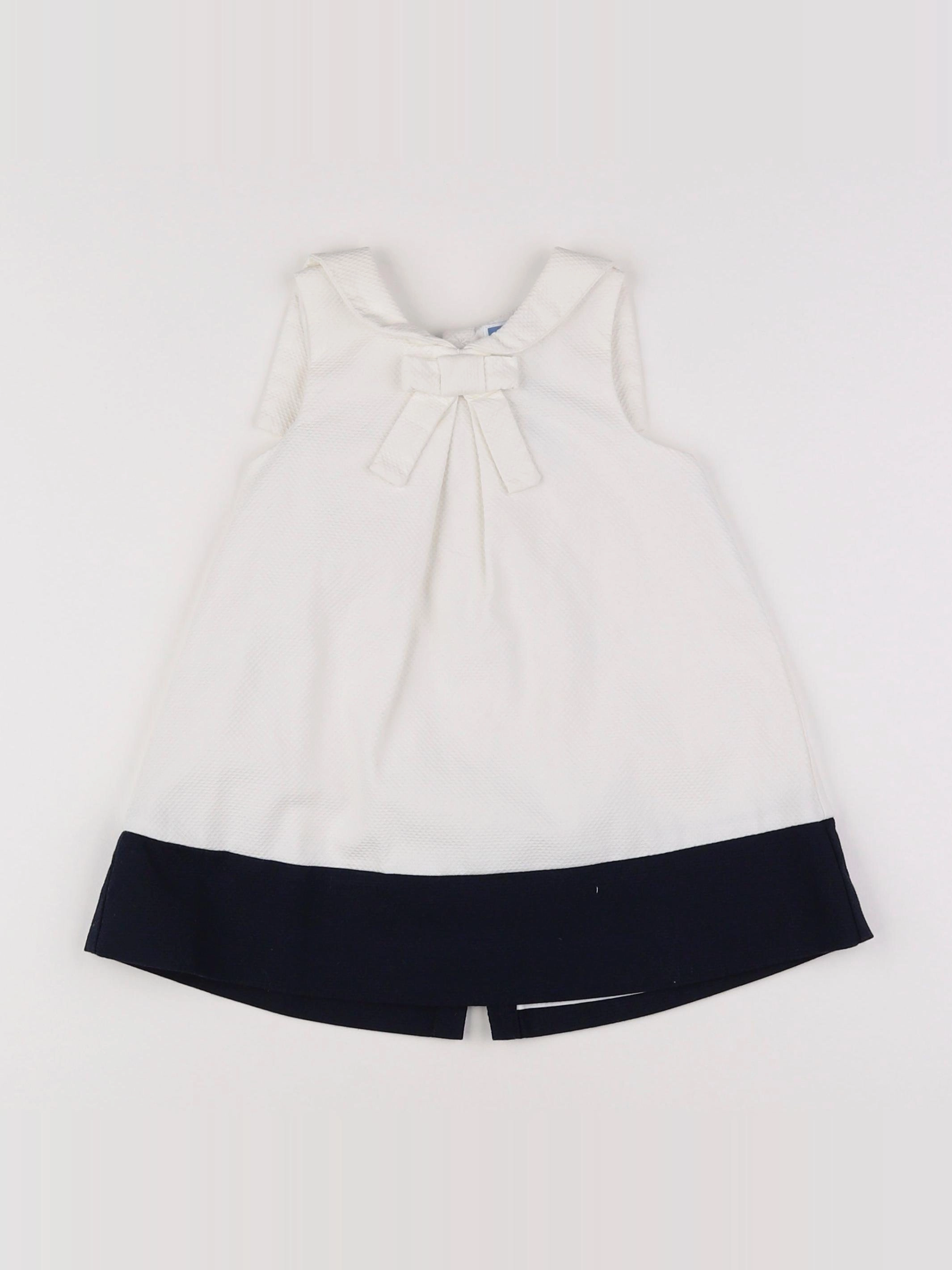 Jacadi - robe blanc - 18 mois