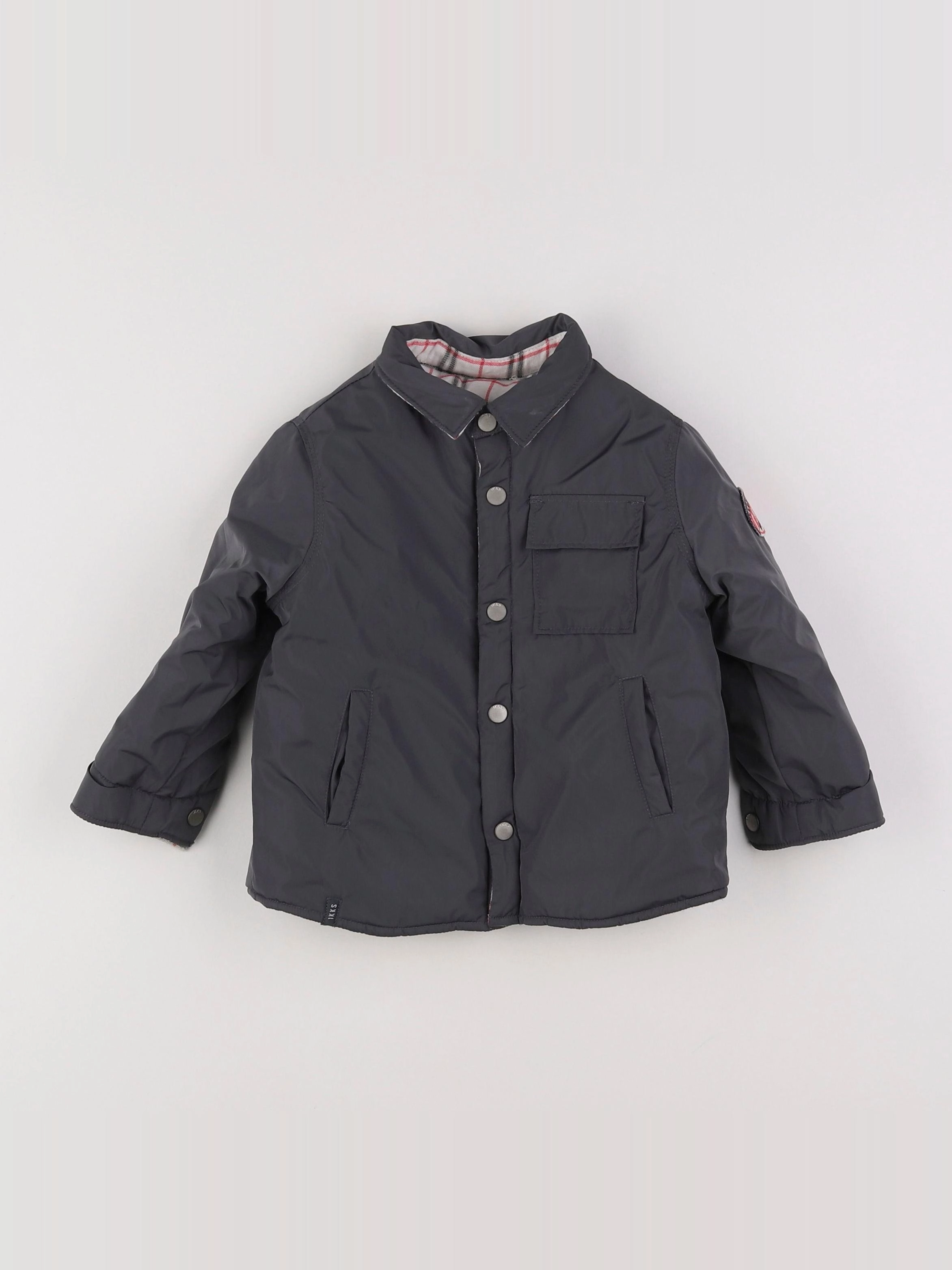 IKKS - veste gris - 18 mois