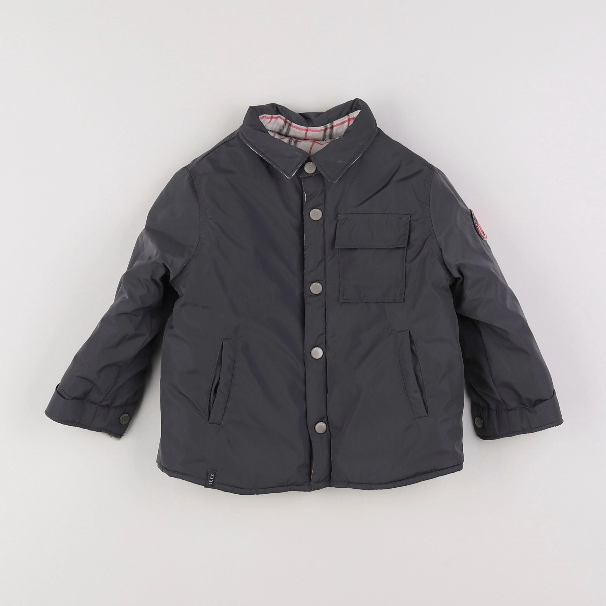 IKKS - veste gris - 18 mois