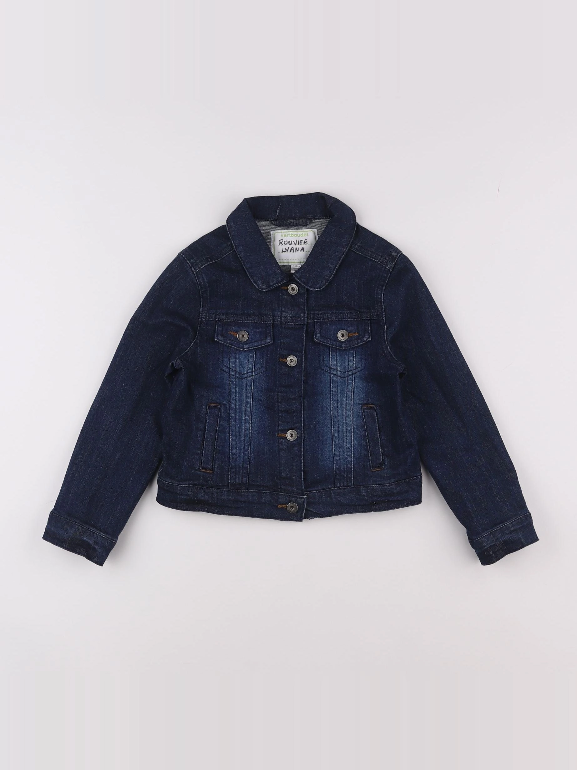 Vertbaudet - veste bleu - 5 ans