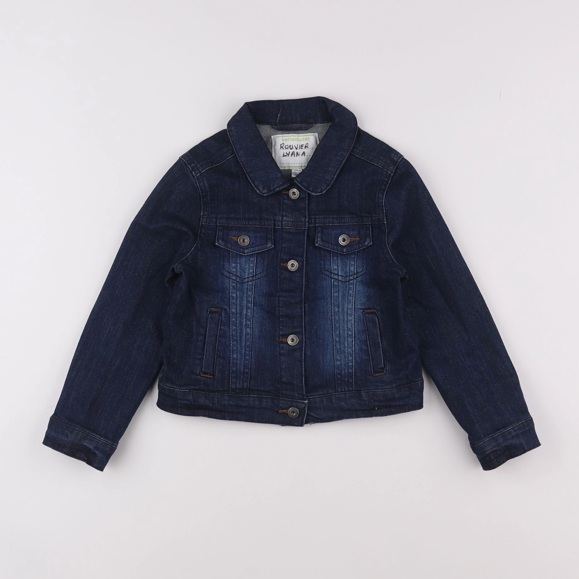 Vertbaudet - veste bleu - 5 ans