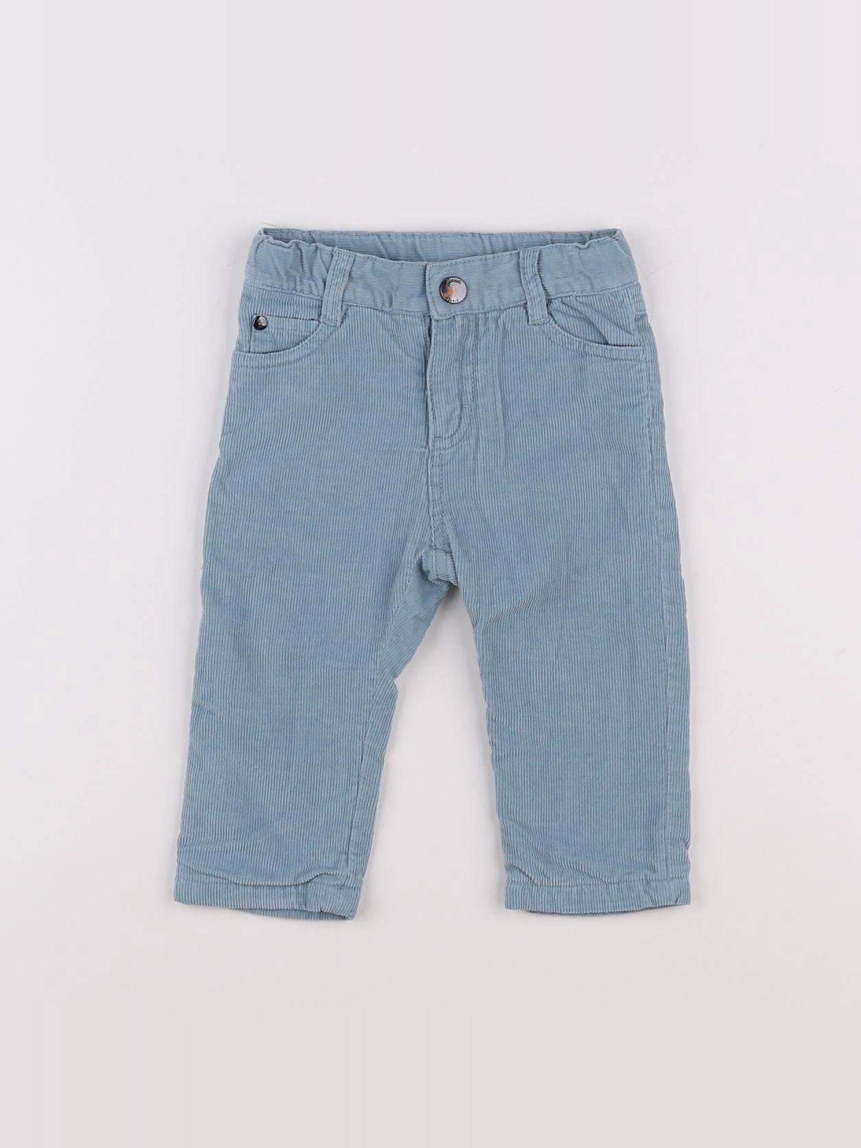 Jacadi - pantalon bleu - 12 mois