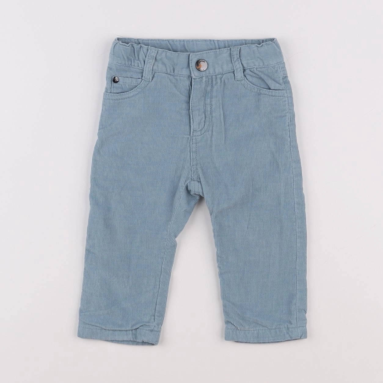 Jacadi - pantalon bleu - 12 mois