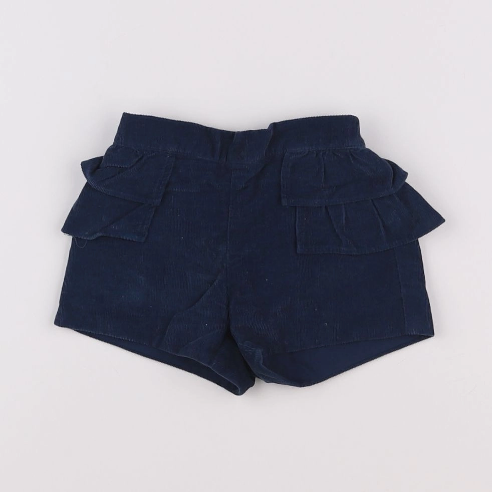 Jacadi - short bleu - 6 mois