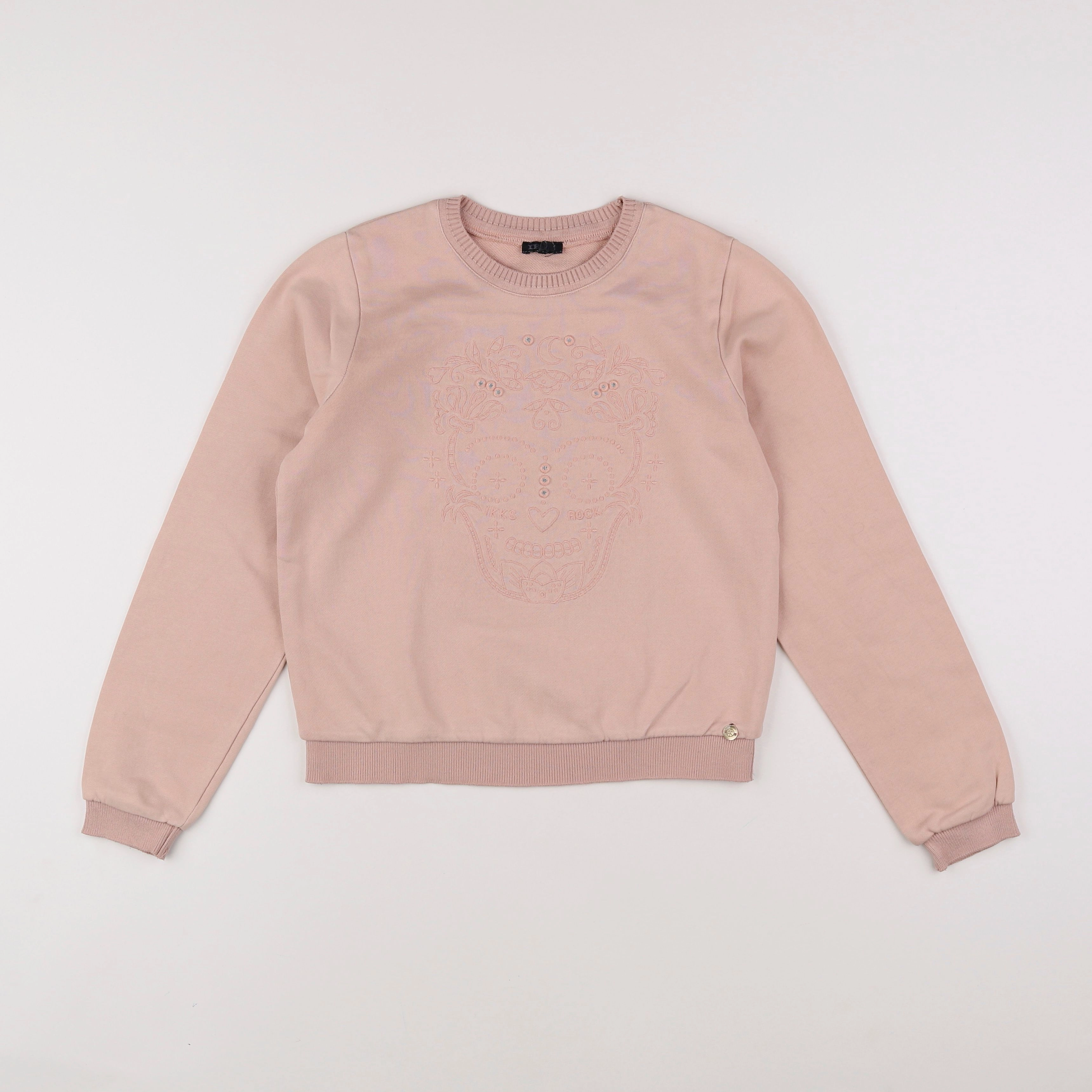 IKKS - sweat rose - 10 ans