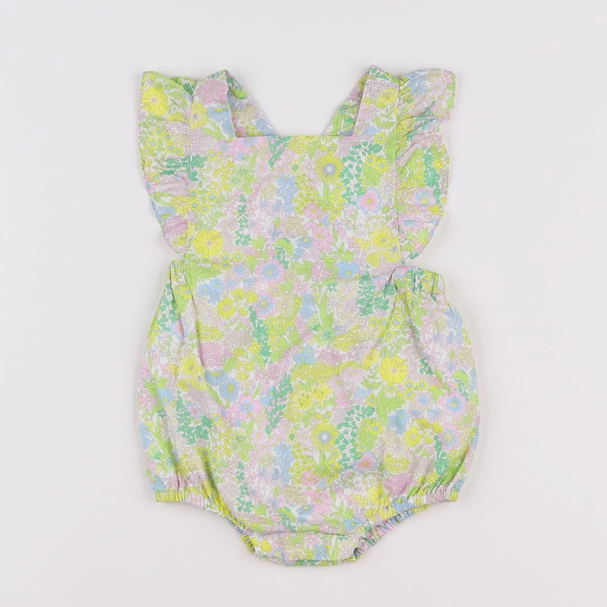 Jacadi - combinaison liberty multicolore - 6 mois