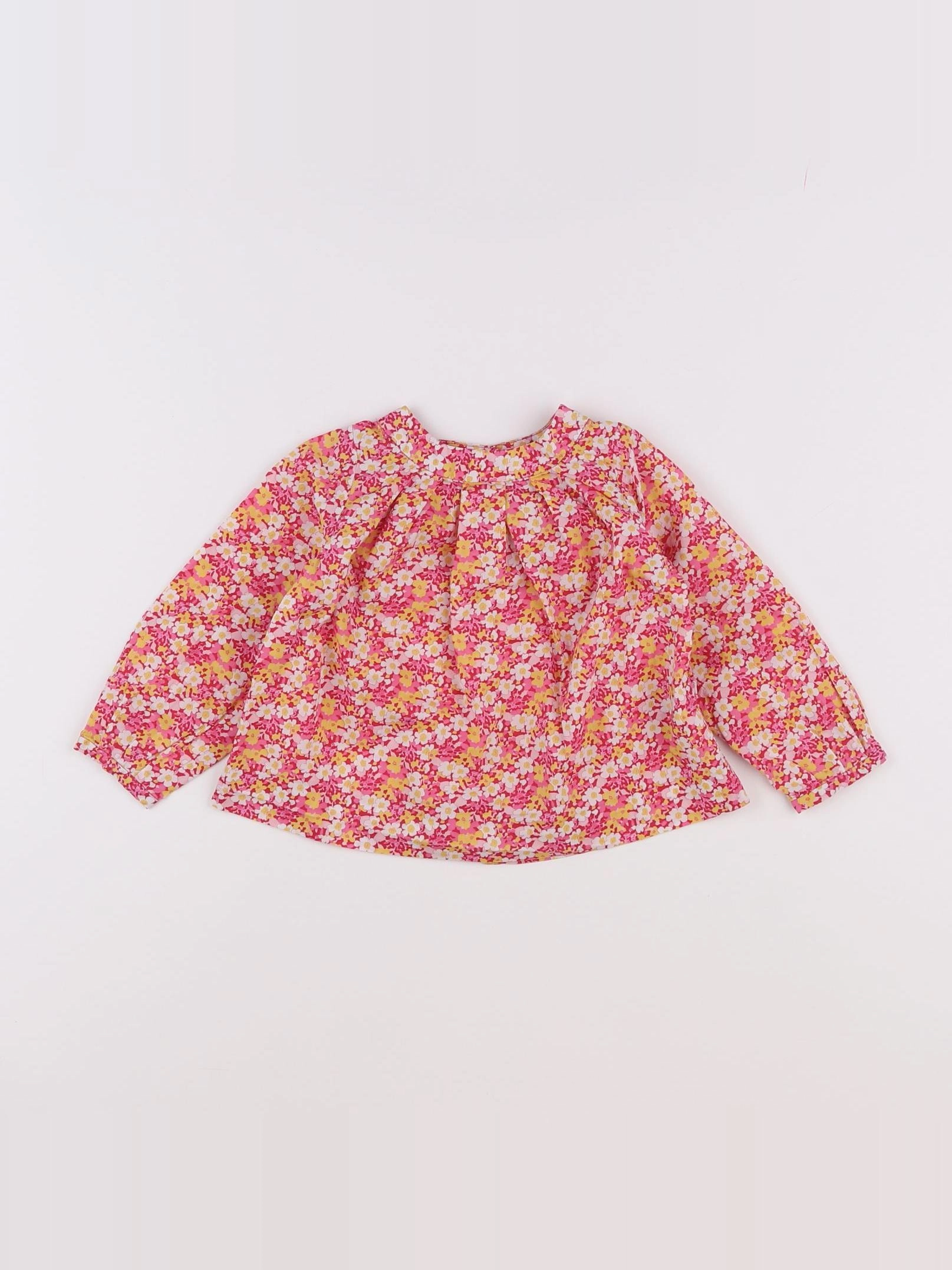 Jacadi - blouse liberty rose - 12 mois