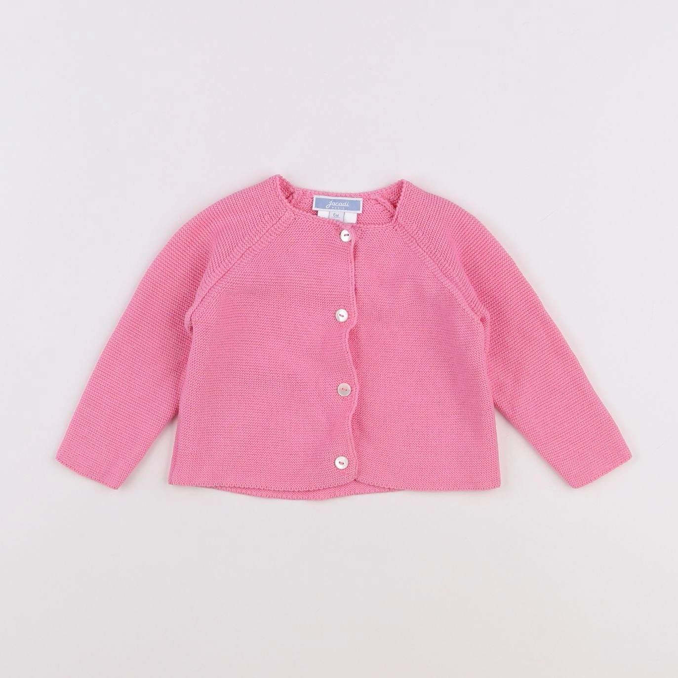 Jacadi - gilet rose - 6 mois