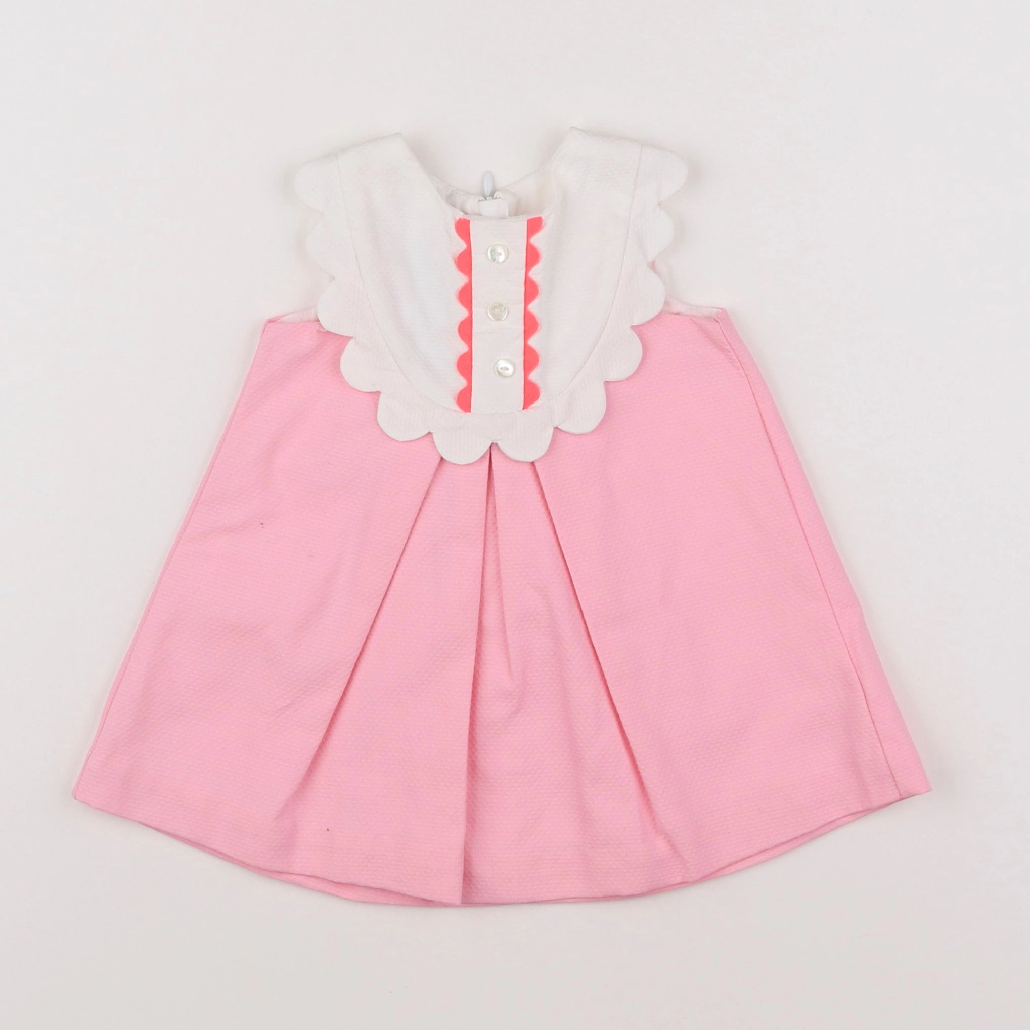 Jacadi - robe rose - 6 mois