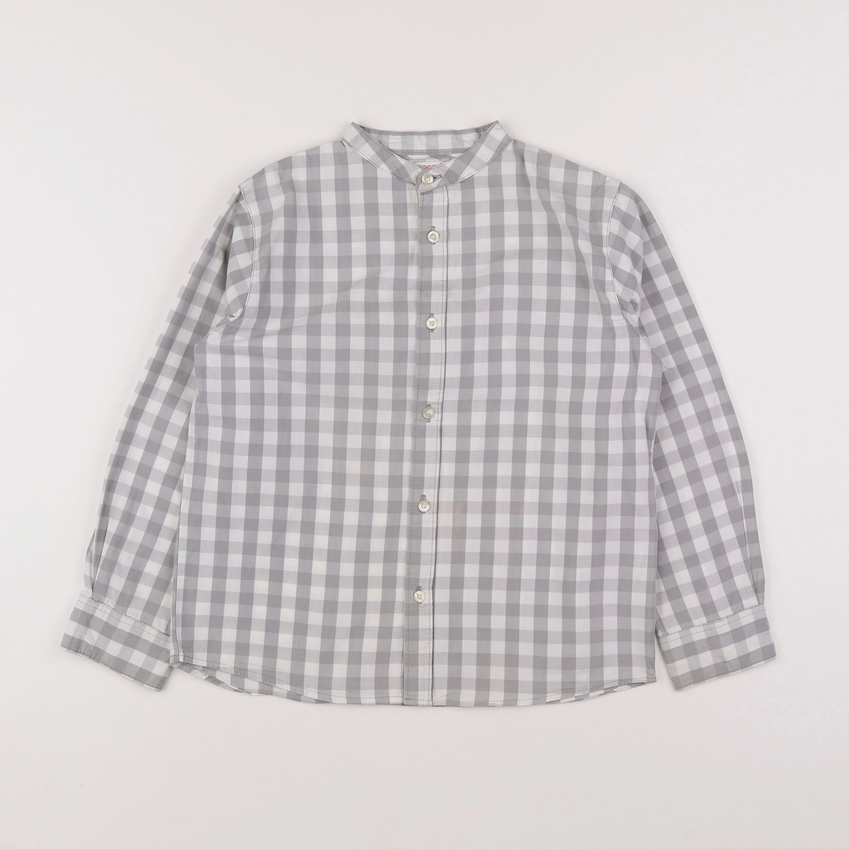 Gocco - chemise gris - 7/8 ans