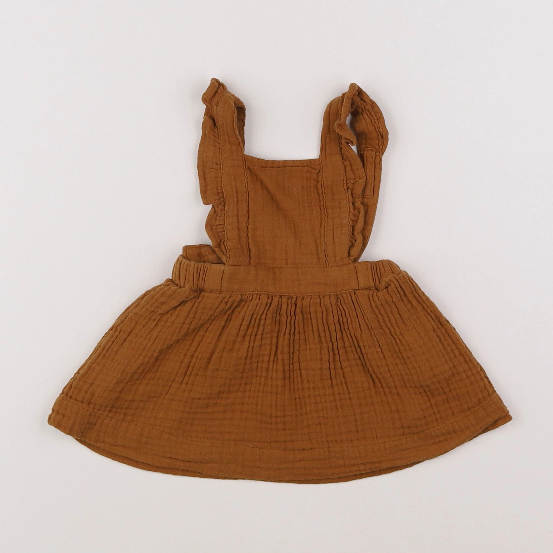 Vertbaudet - robe bronze - 3 mois