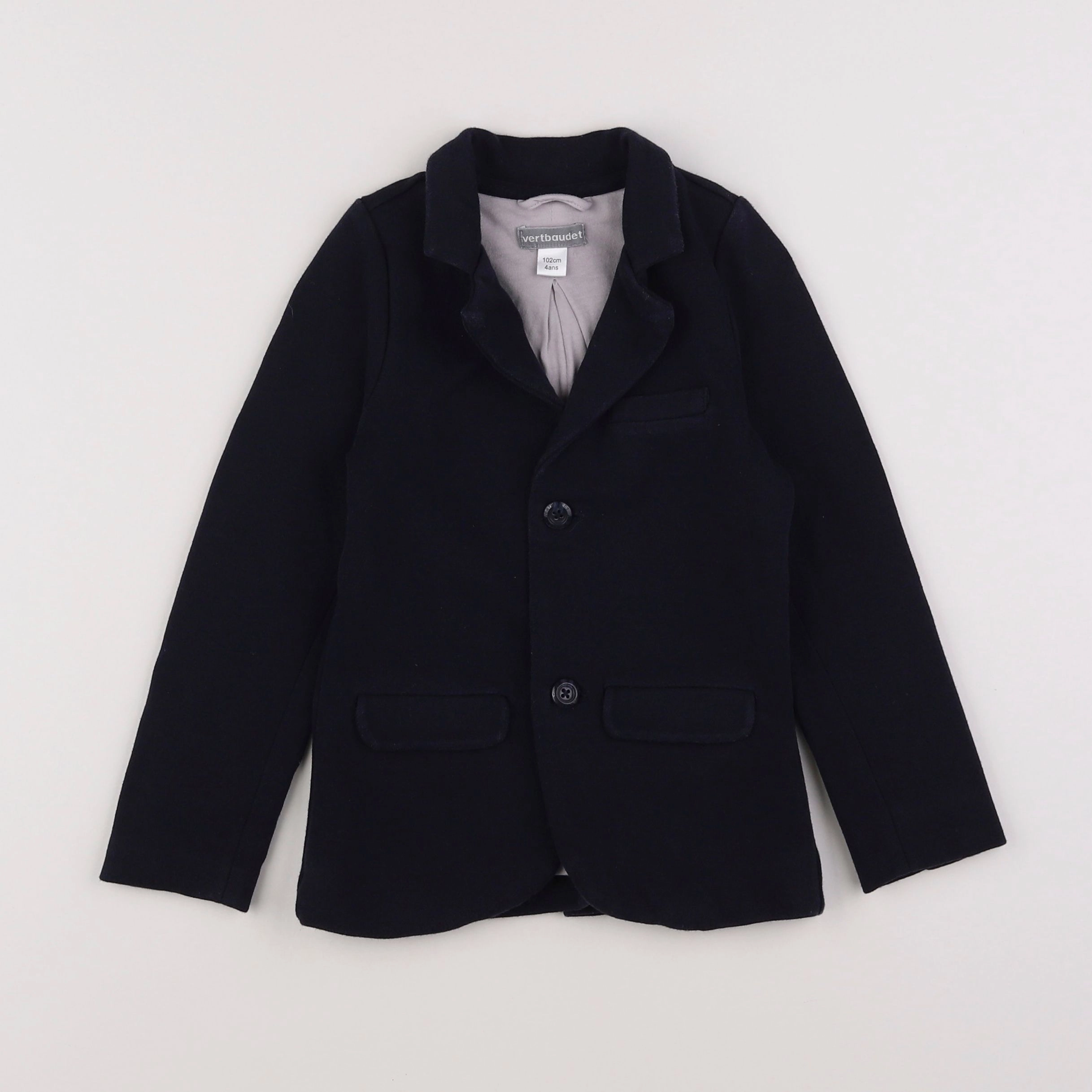 Vertbaudet - veste bleu - 4 ans