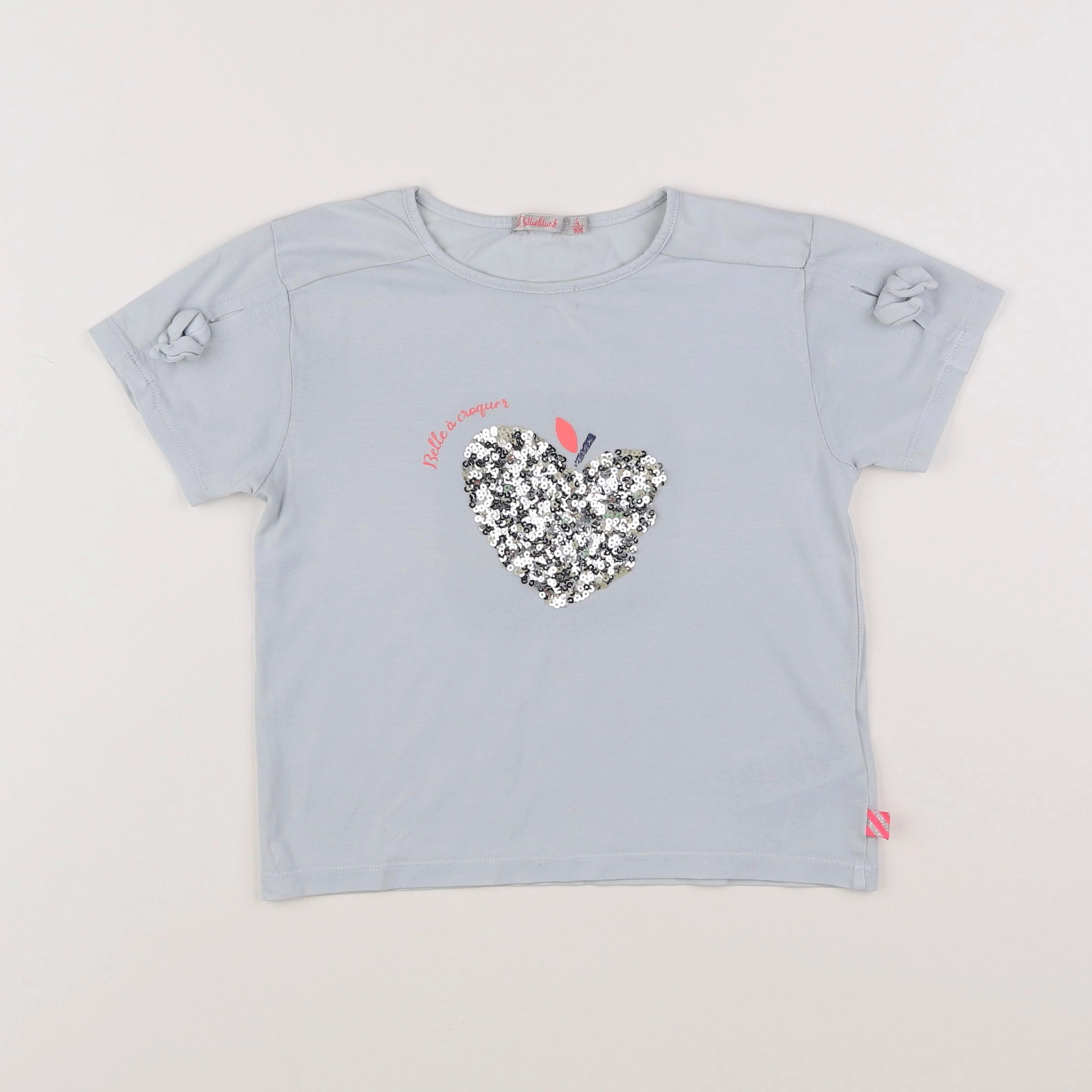 Billie Blush - tee-shirt bleu - 4 ans