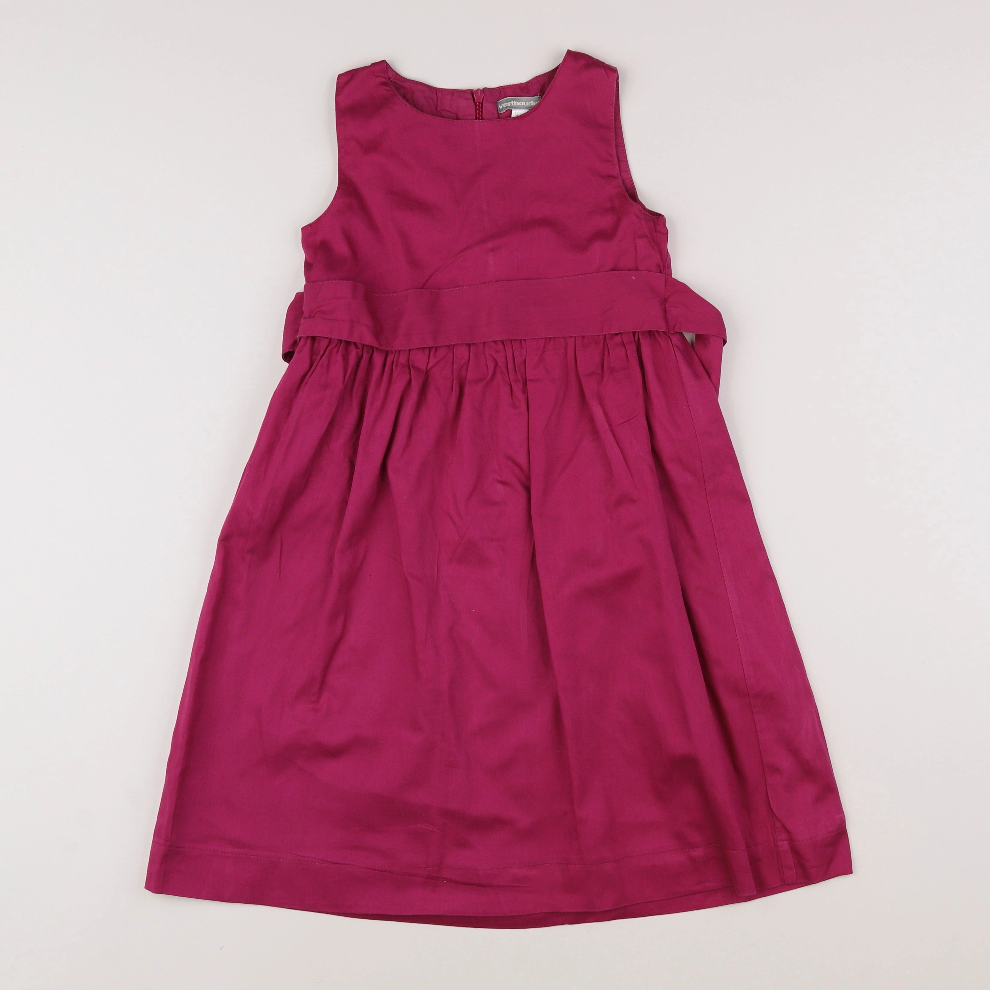 Vertbaudet - robe rose - 8 ans