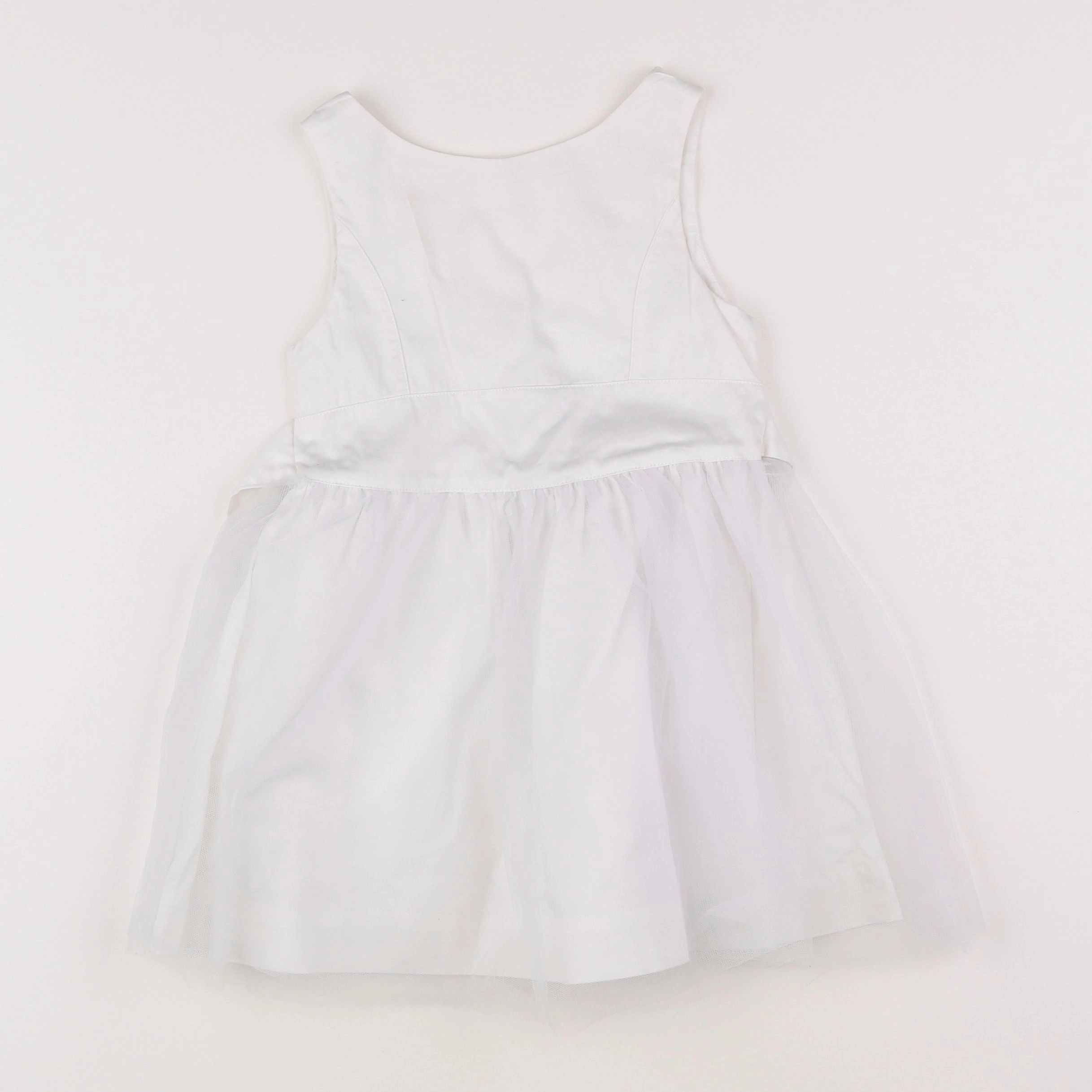 Vertbaudet - robe blanc - 3 ans
