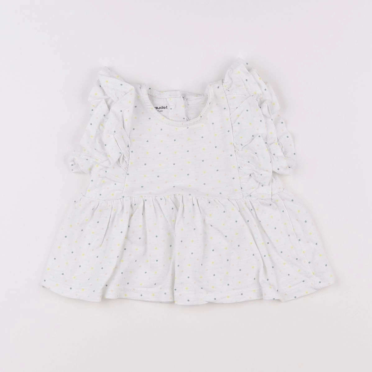 Vertbaudet - robe multicolore - 6 mois