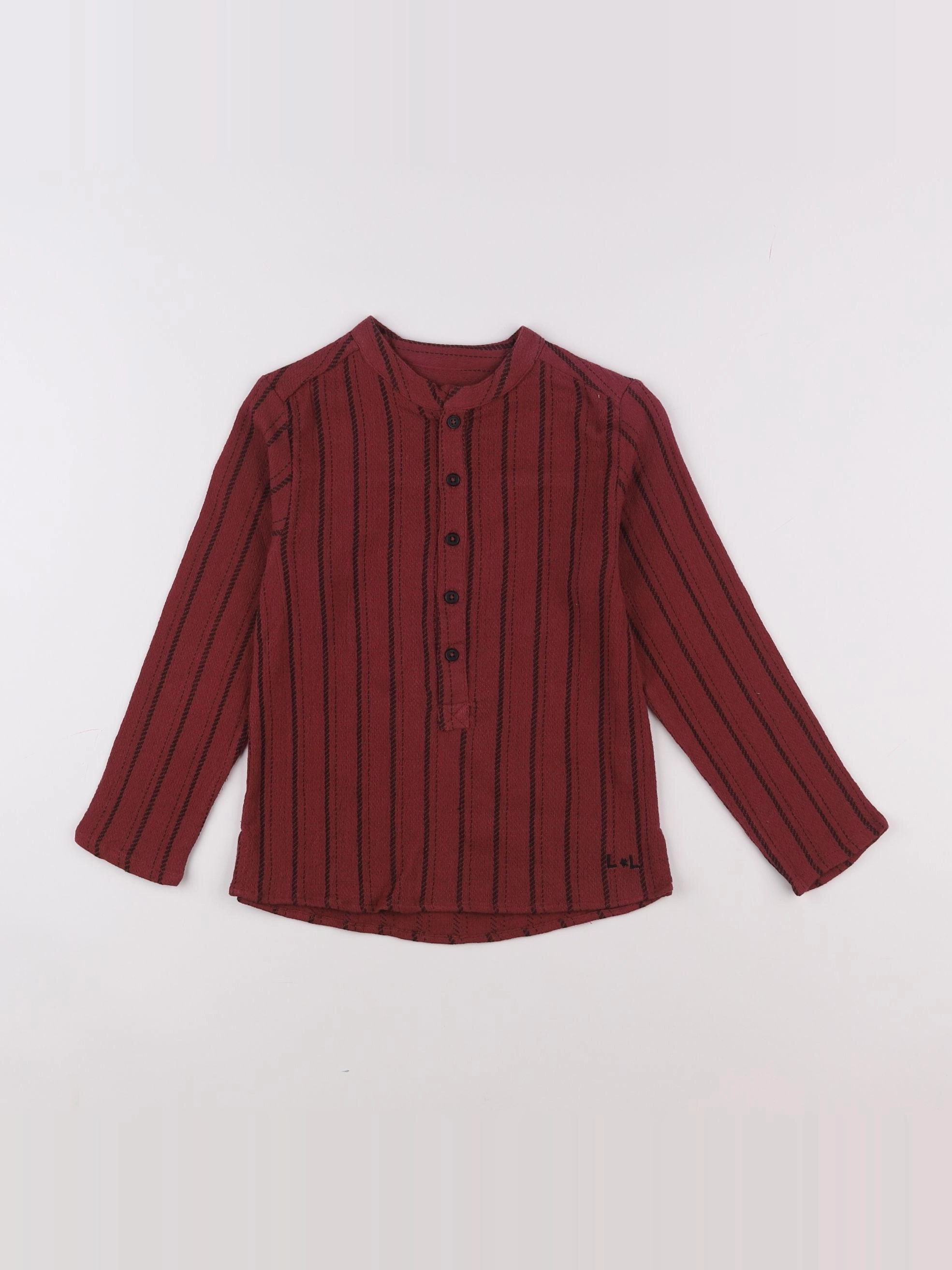 Louis Louise - chemise rouge (état neuf) - 6 ans