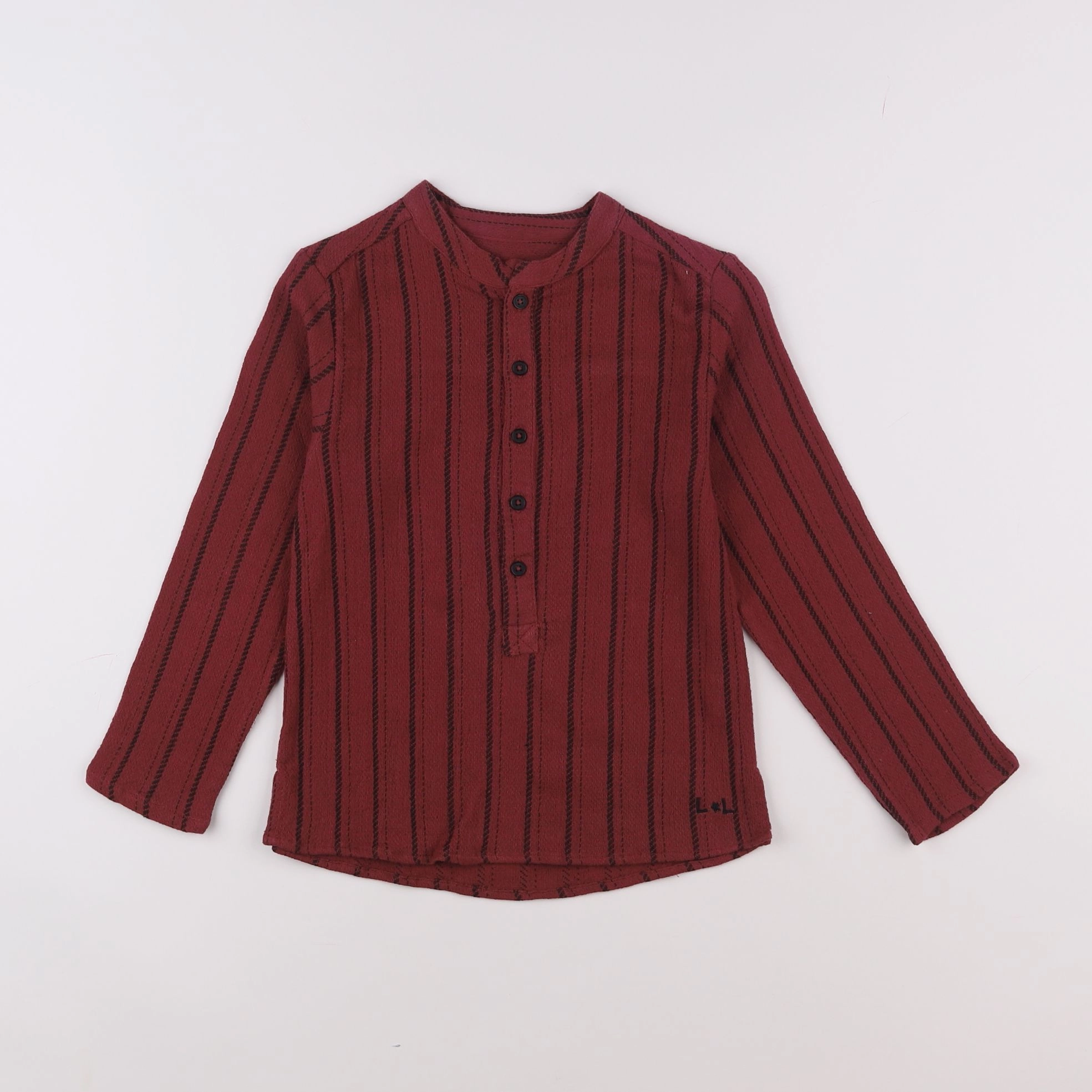 Louis Louise - chemise rouge - 6 ans