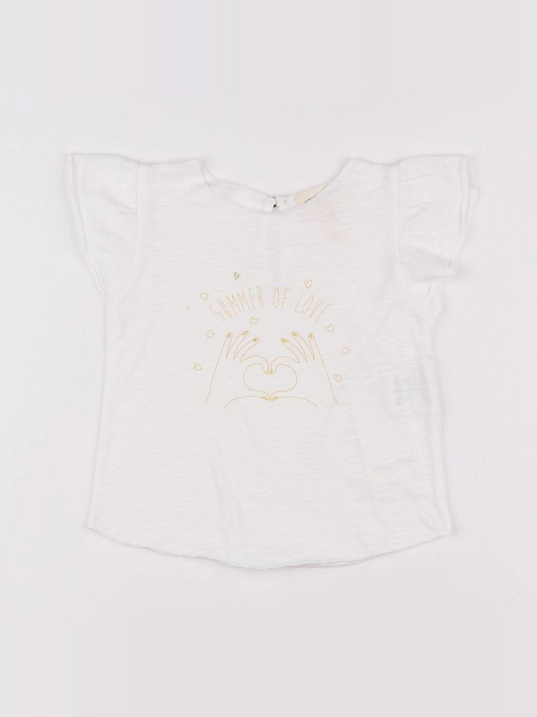 Louis Louise - tee-shirt blanc - 12 mois