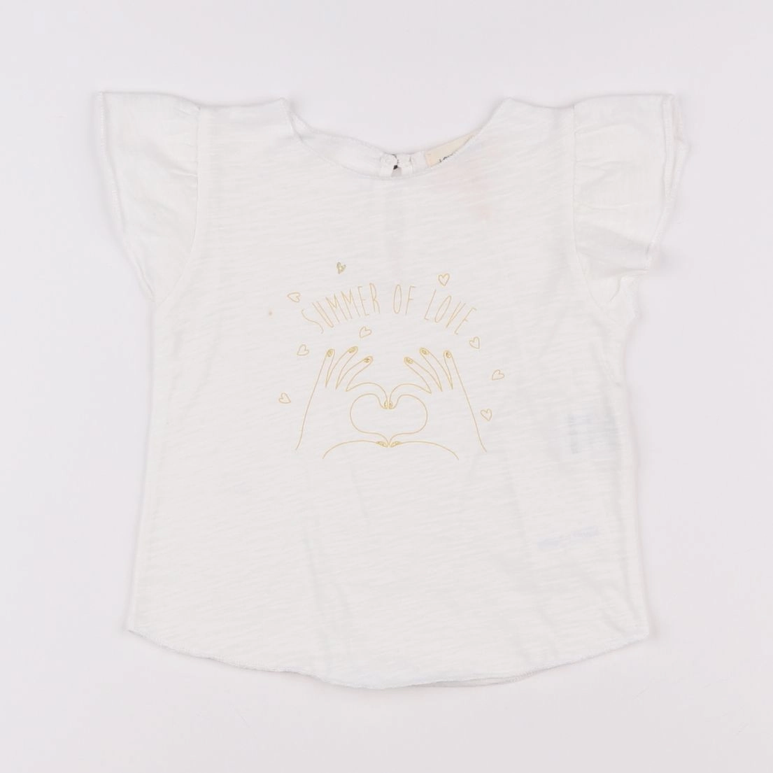 Louis Louise - tee-shirt blanc - 12 mois