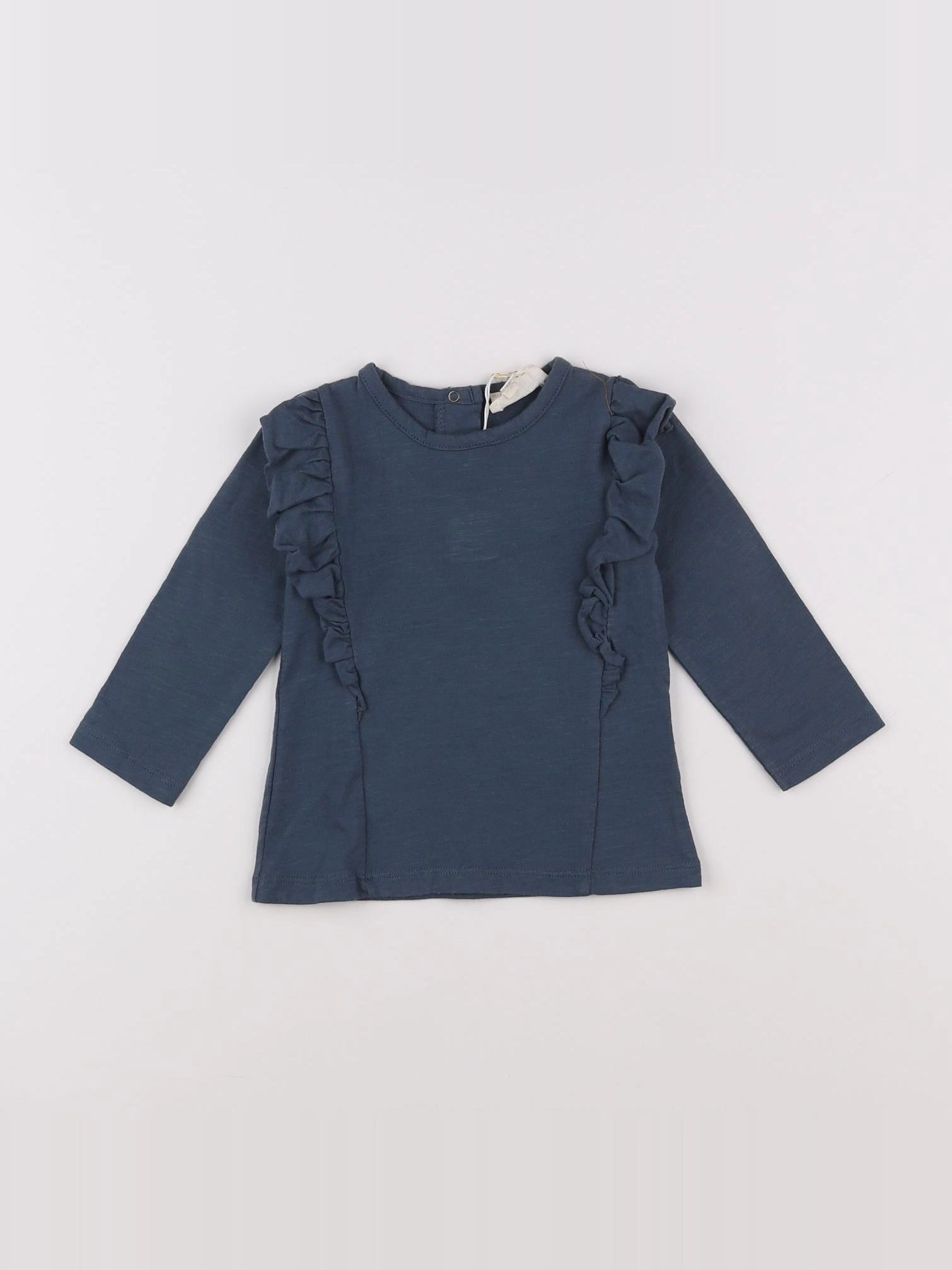 Louis Louise - tee-shirt bleu - 12 mois