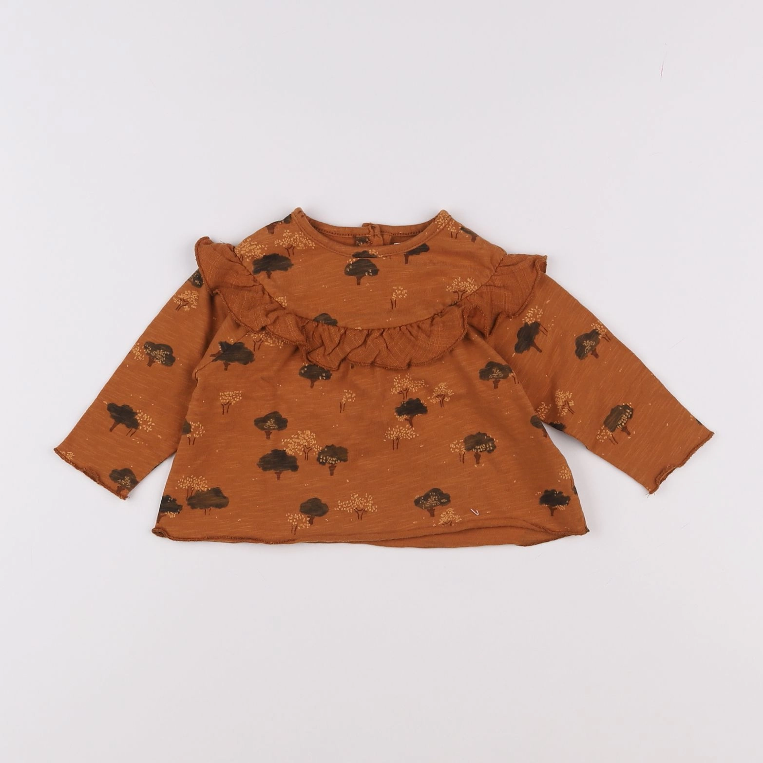 Play Up - tee-shirt marron - 3 mois