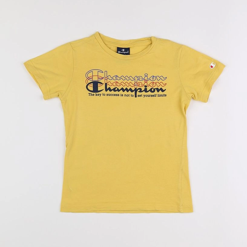 Champion  - tee-shirt jaune - 7/8 ans