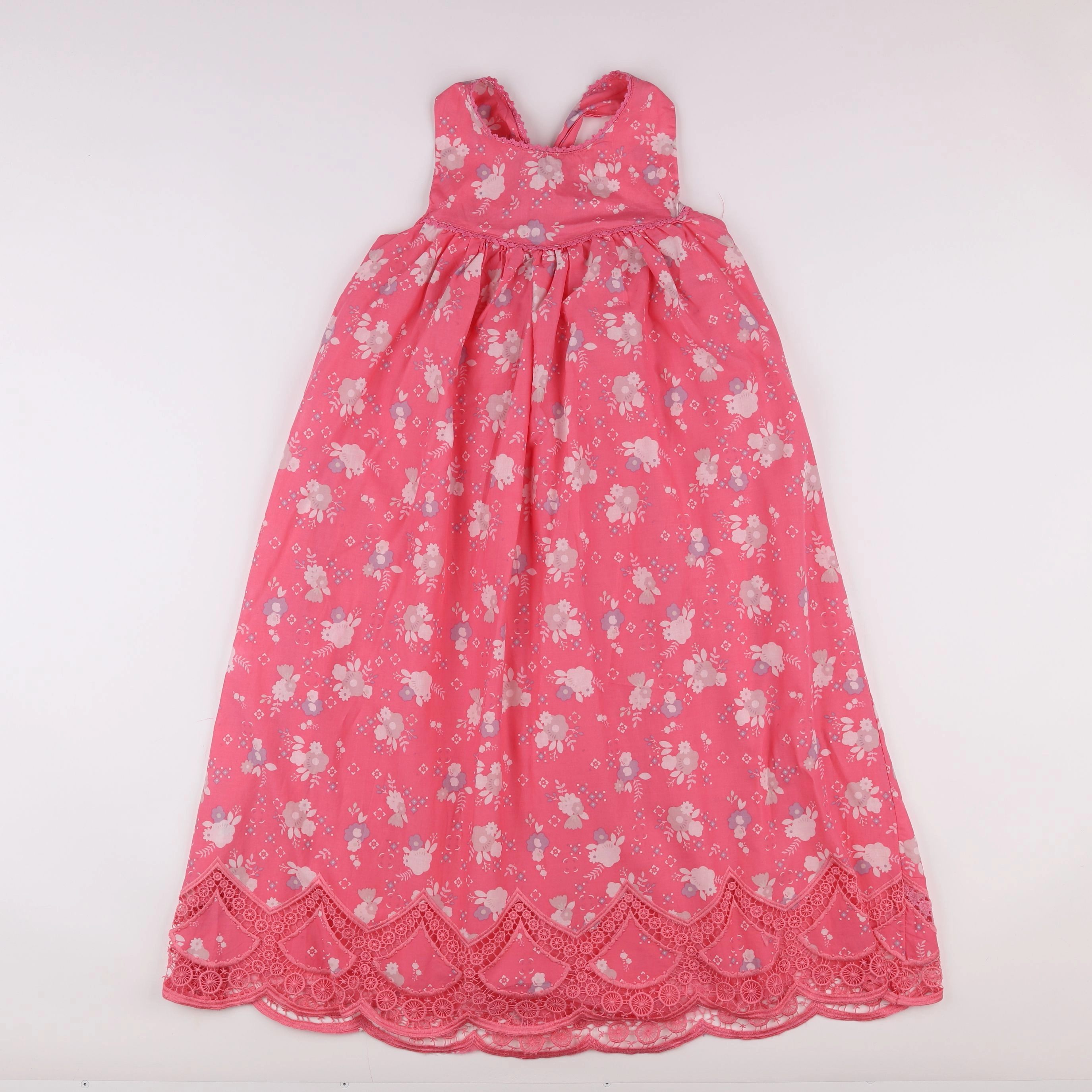 Vertbaudet - robe rose - 10 ans
