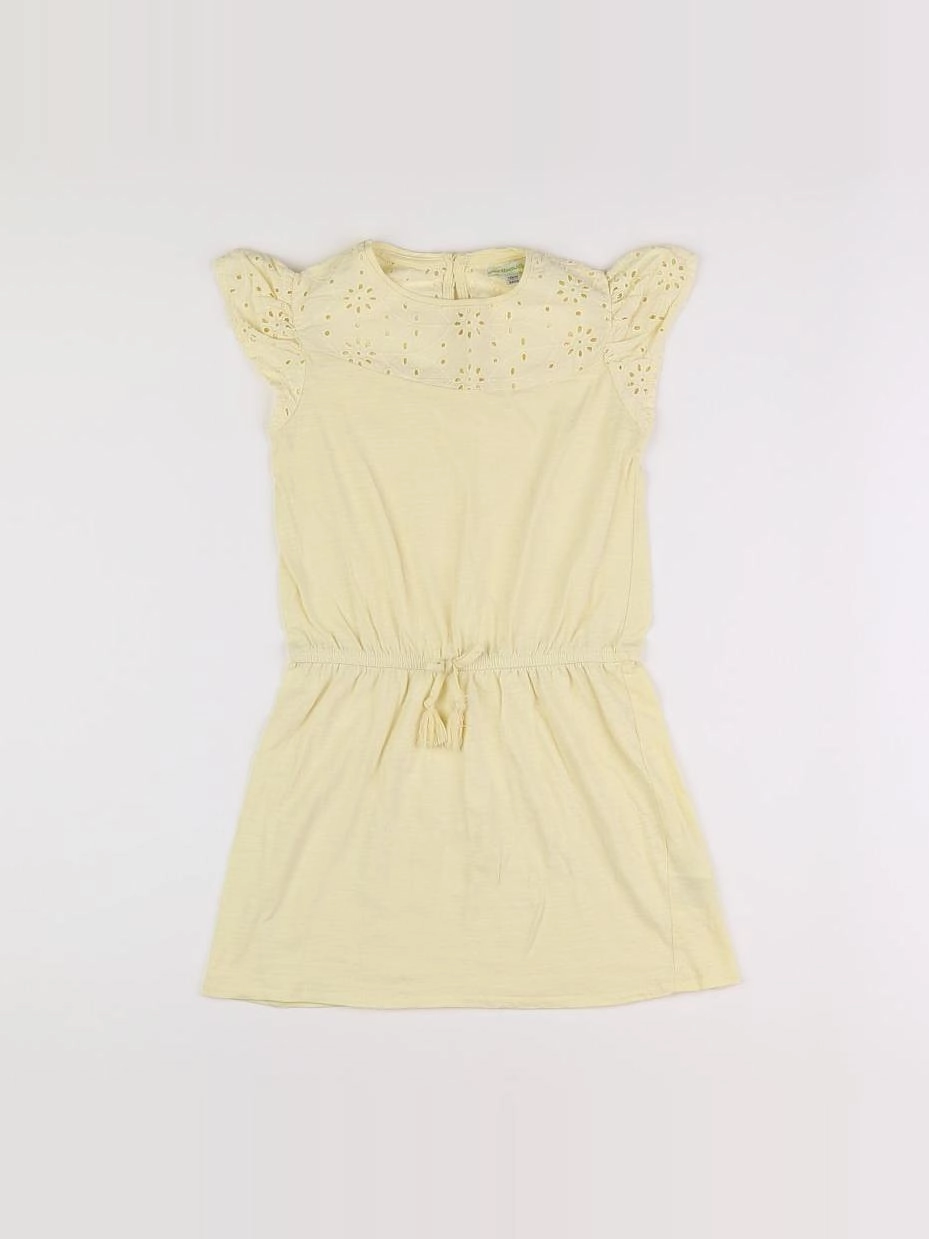 Vertbaudet - robe jaune - 8 ans