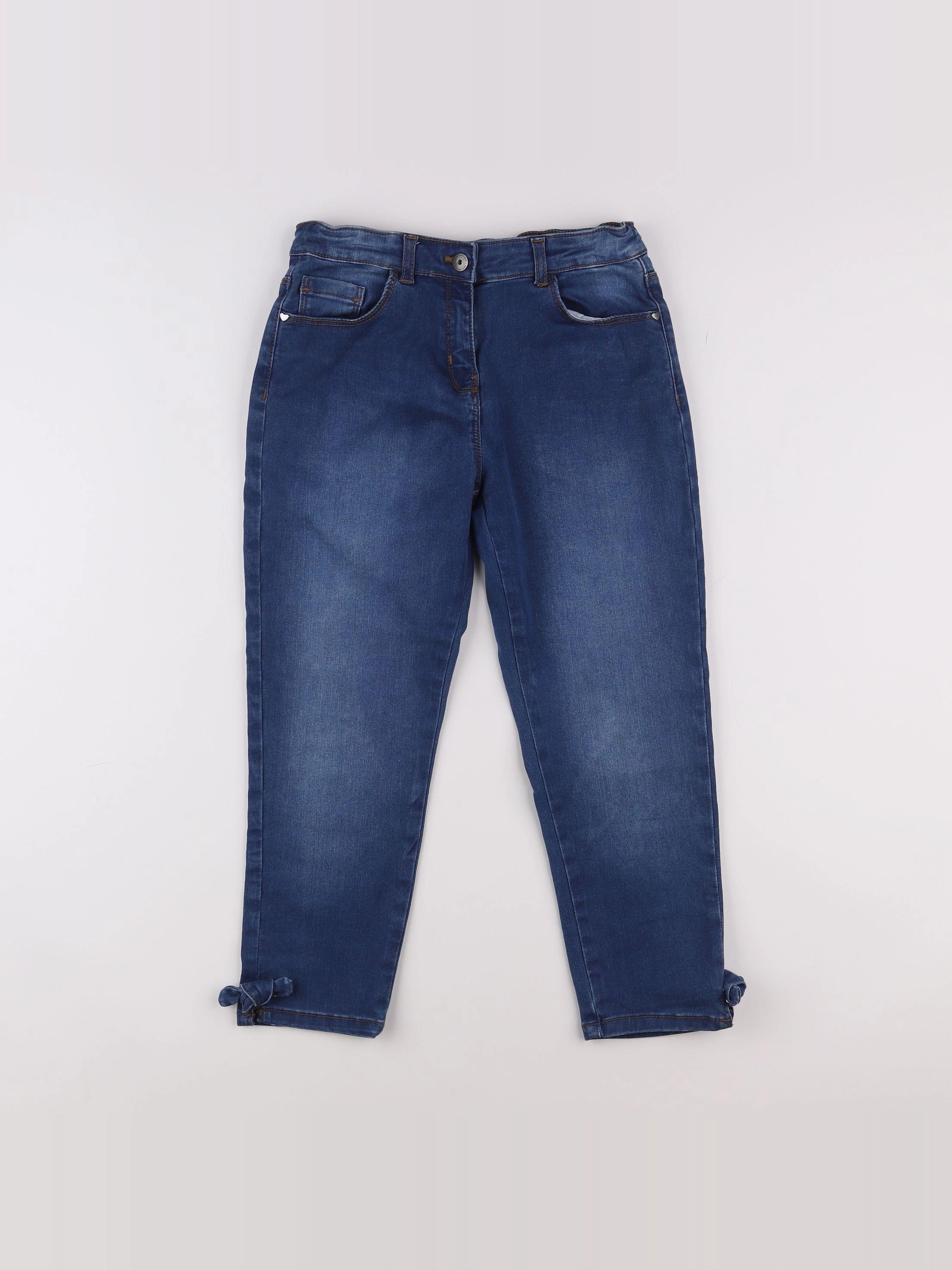 Vertbaudet - pantacourt bleu - 12 ans