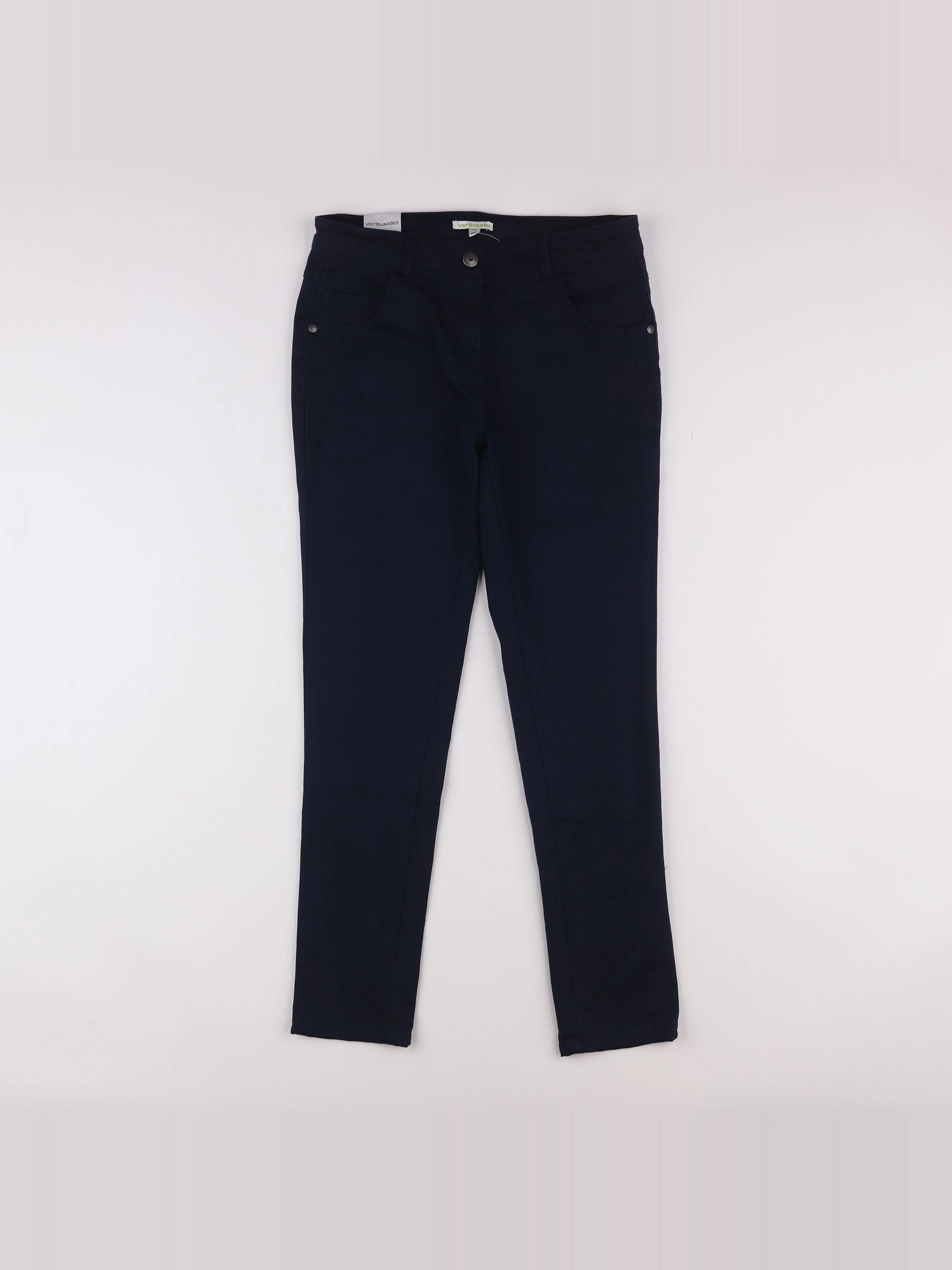 Vertbaudet - pantalon bleu - 12 ans