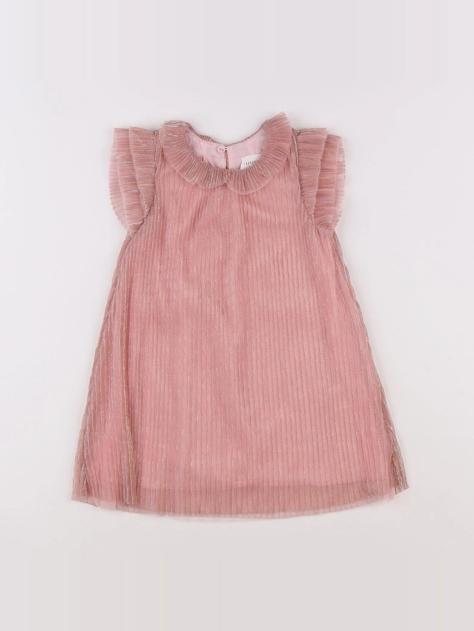 Carrément Beau - robe rose - 2 ans