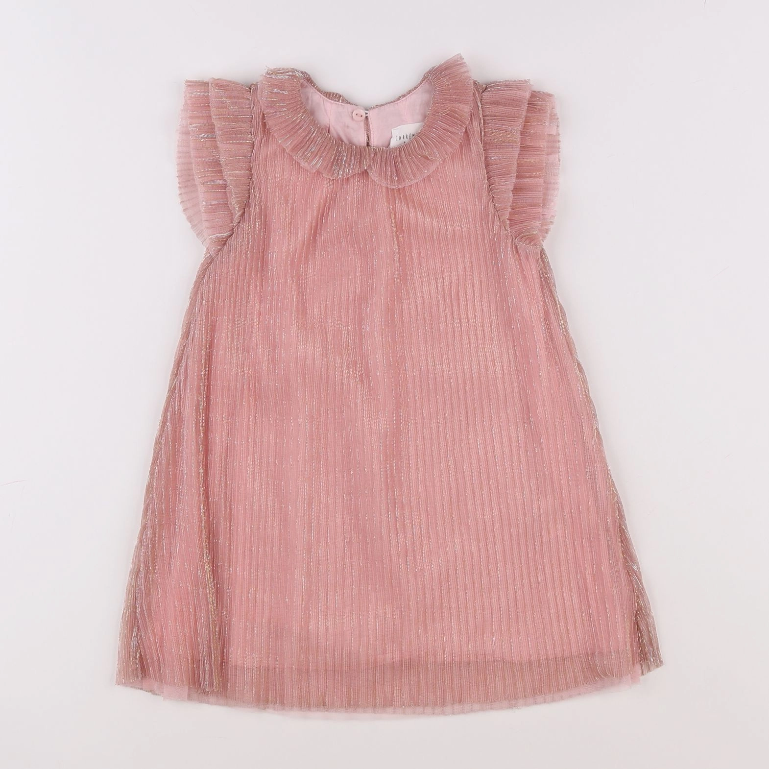 Carrément Beau - robe rose - 2 ans