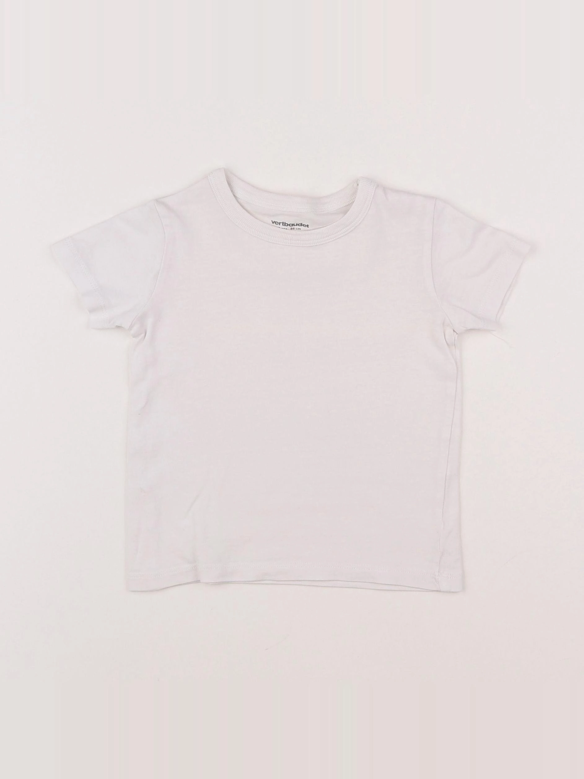 Vertbaudet - maillot de corps blanc - 6 ans